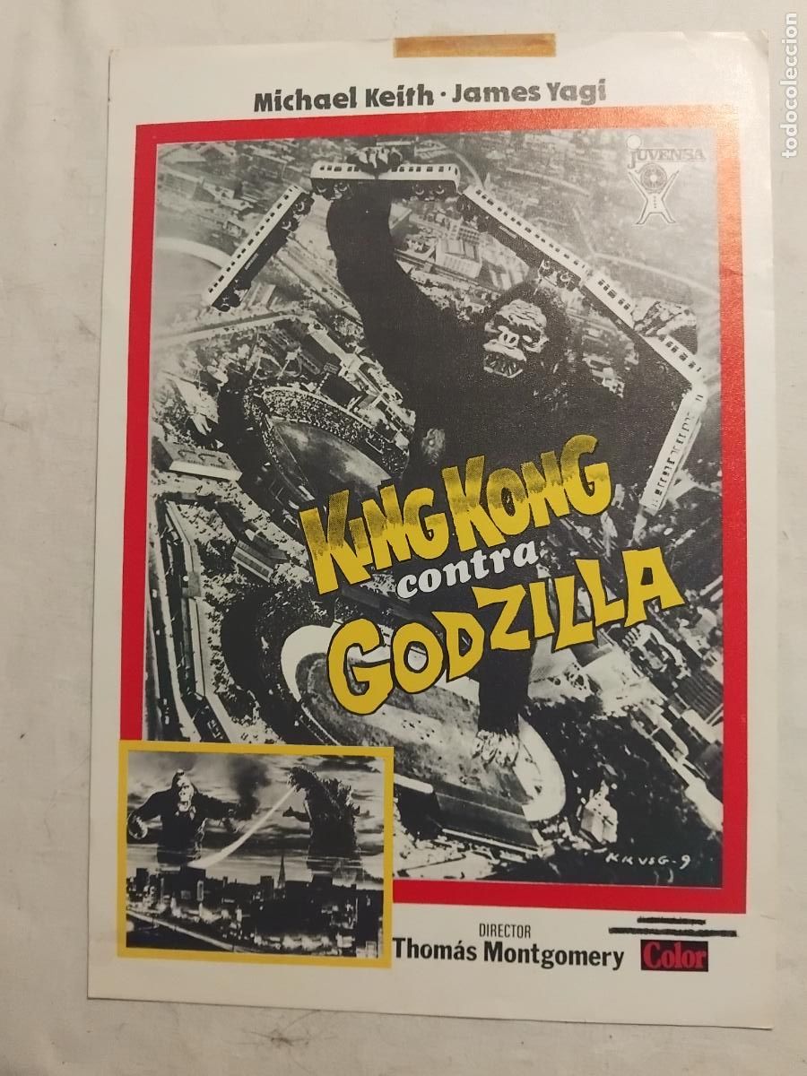 Cine: GUIA DE CINE ORIGINAL KING KONG CONTRA GODZILLA