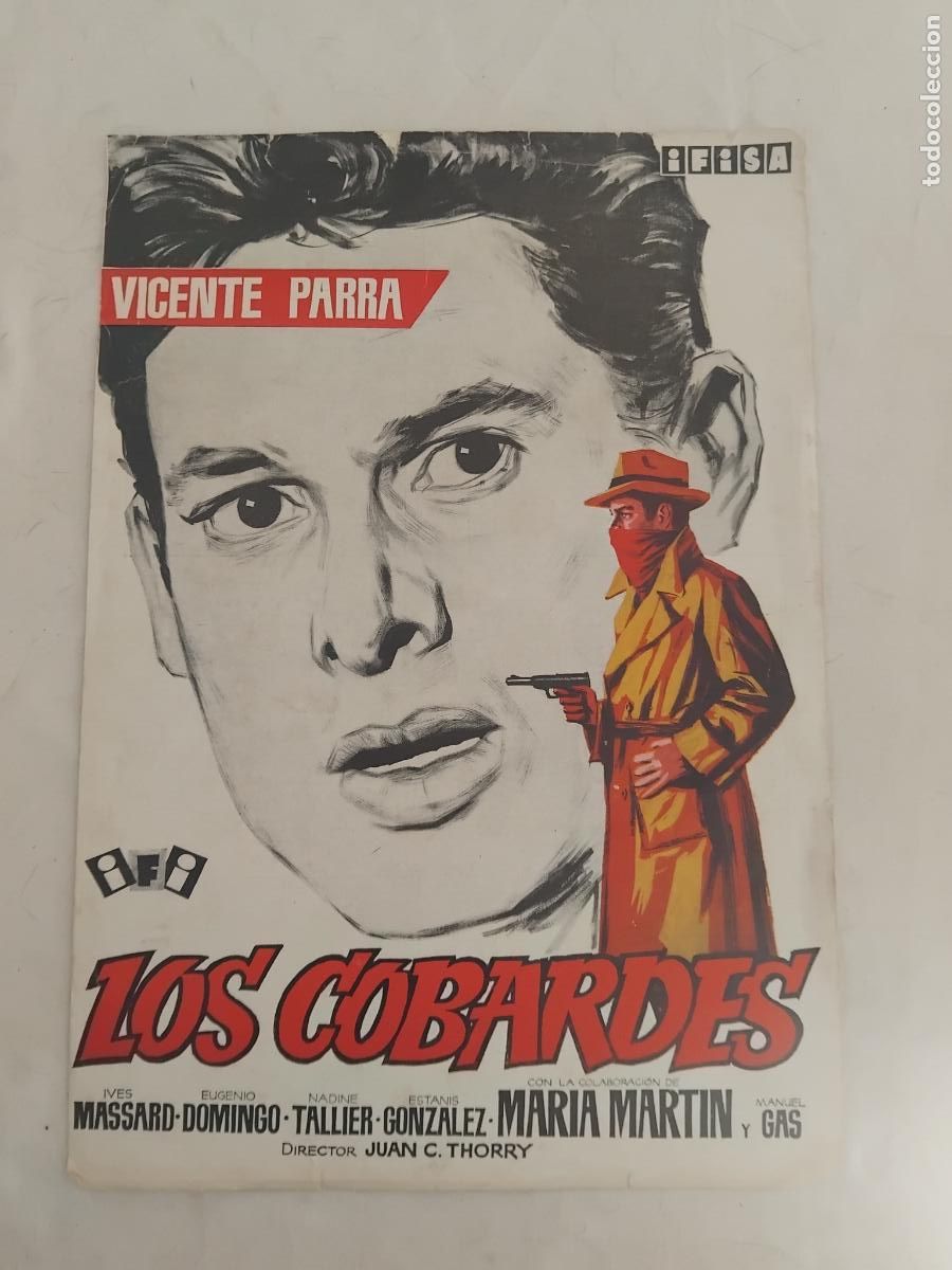 Cine: GUIA DE CINE. LOS COBARDES. VICENTE PARRA,