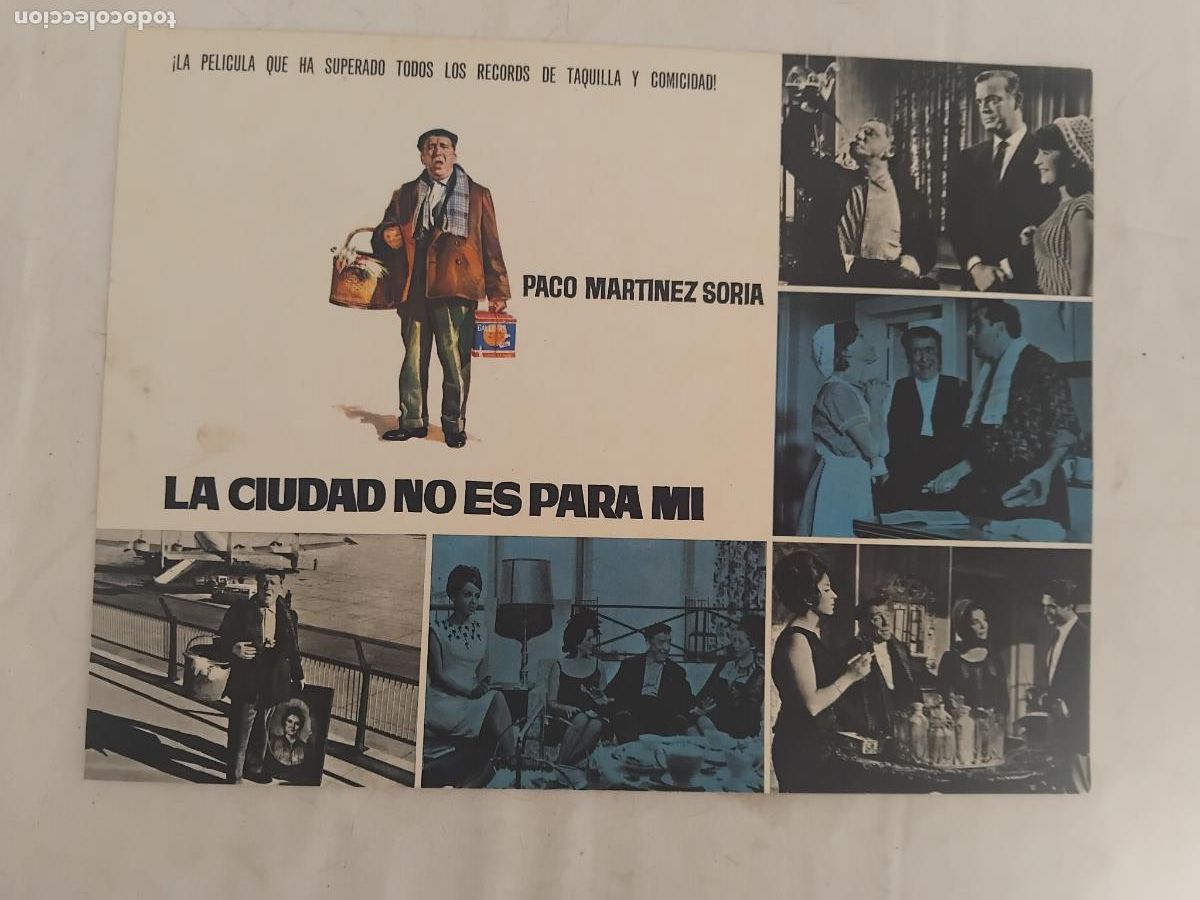 Cine: GUIA DE CINE ORIGINAL. LA CIUDAD NO ES PARA MI. PACO MARTINEZ SORIA