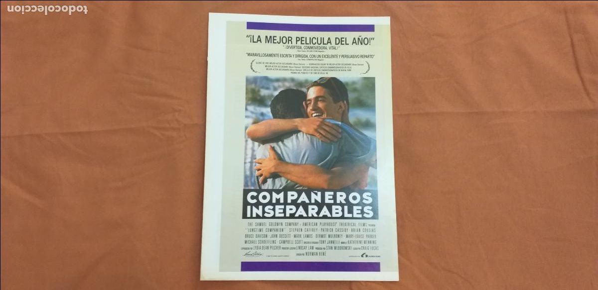 Cine: Guia de 8 p&aacute;ginas: Compa&ntilde;eros inseparables (Norman Ren&eacute;, 1990) Campbell Scott, Stephen Caffrey