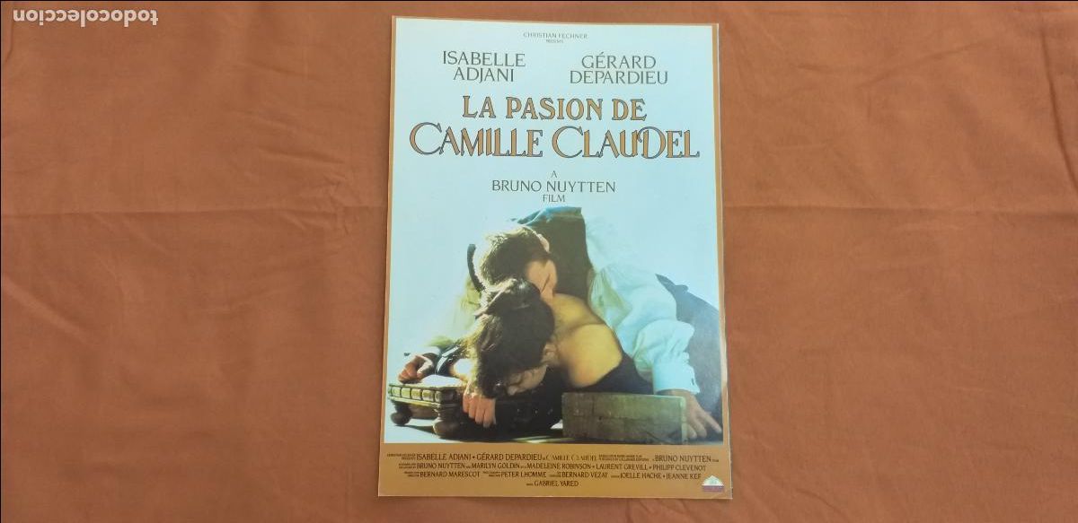 Cine: GUIA SIMPLE: LA PASION DE CAMILLE CLAUDEL. CON: ISABELLE ADJANI