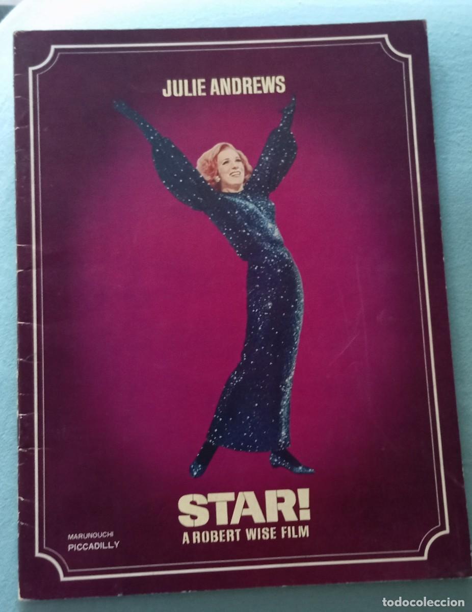 Cine: Gu&iacute;a lujo japonesa pressbook japon&eacute;s STAR. Robert Wise, Julie Andrews, Richard Crenna. JAPON, JAPAN