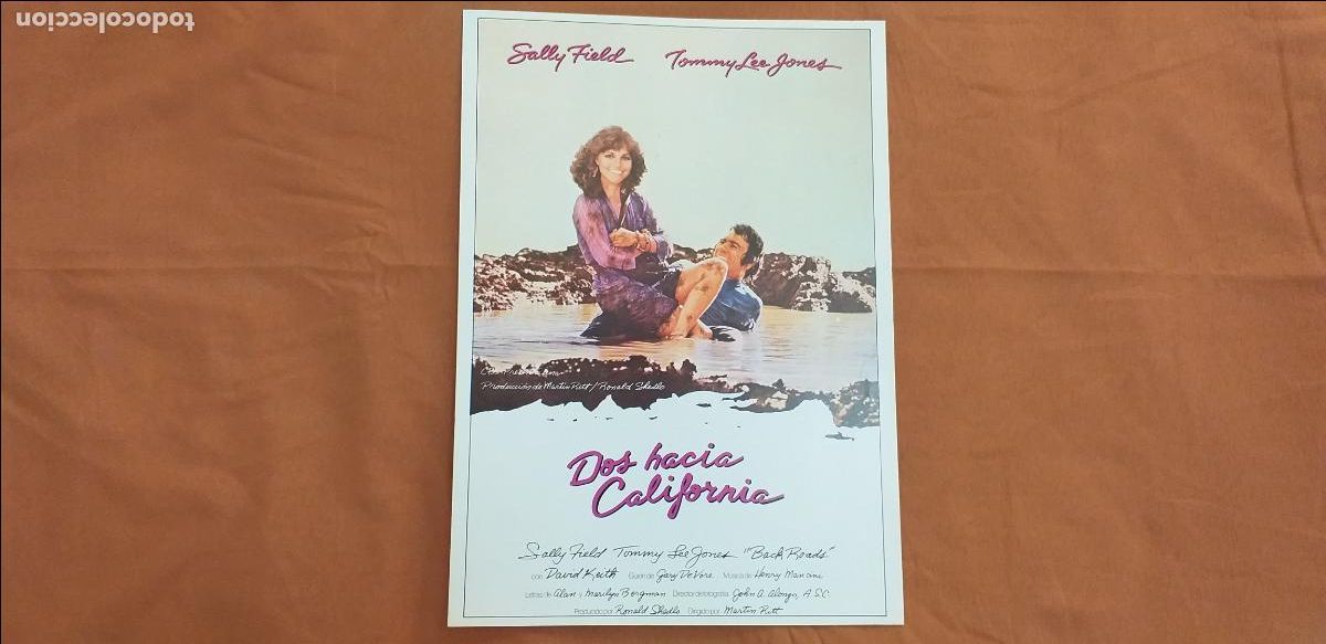 Cine: Guia simple: DOS HACIA CALIFORNIA. SALLY FIELD, TOMMY LEE JONES