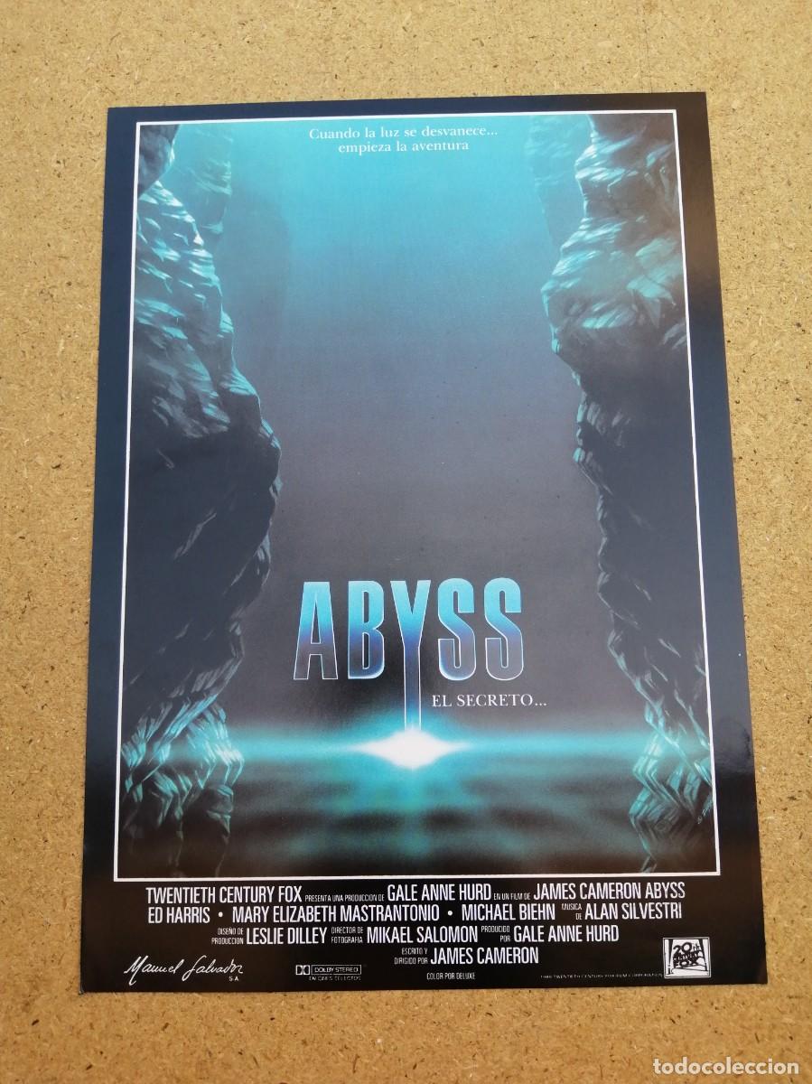 Cine: GUIA CINEMATOGRAFICA. ABYSS (JAMES CAMERON)