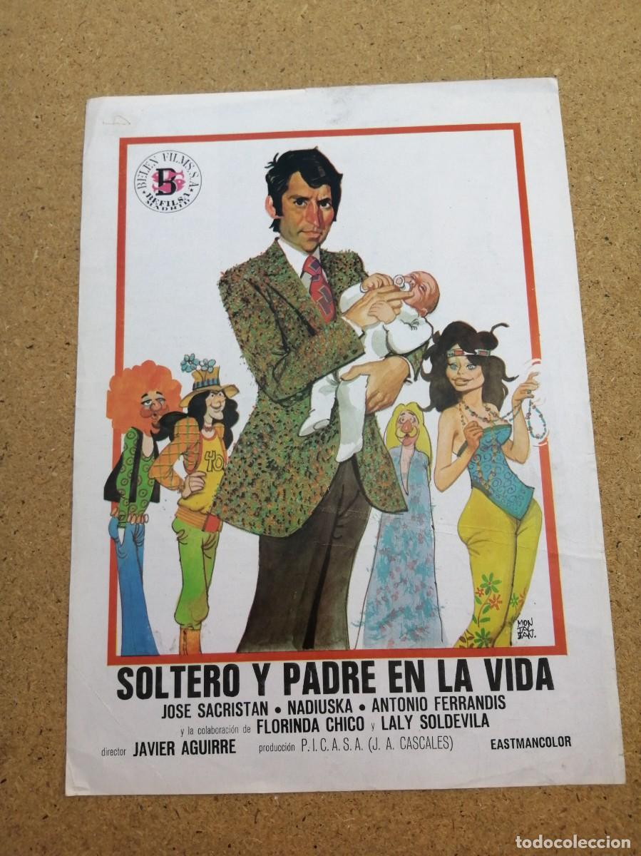 Cine: GUIA CINEMATOGRAFICA. SOLTERO Y PADRE EN LA VIDA (JOSE SACRISTAN - NADIUSKA)