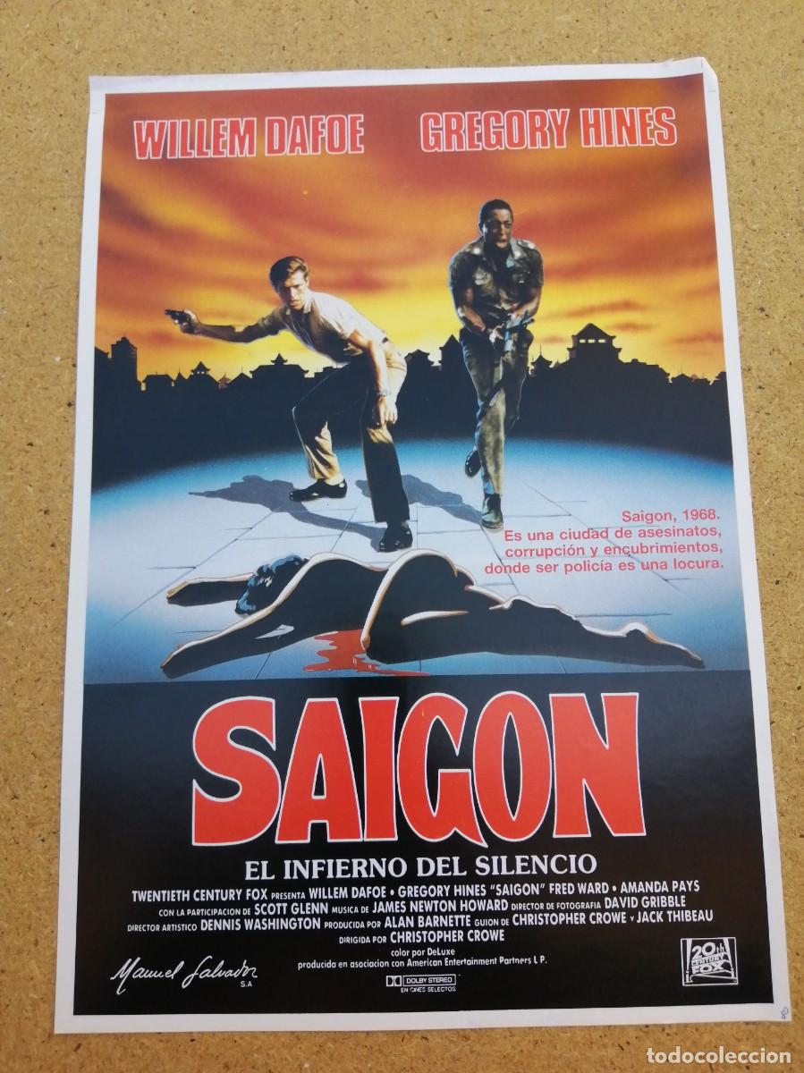 Cine: GUIA CINEMATOGRAFICA. SAIGON (WILLEM DAFOE - SCOTT GLENN - GREGORY HINES)