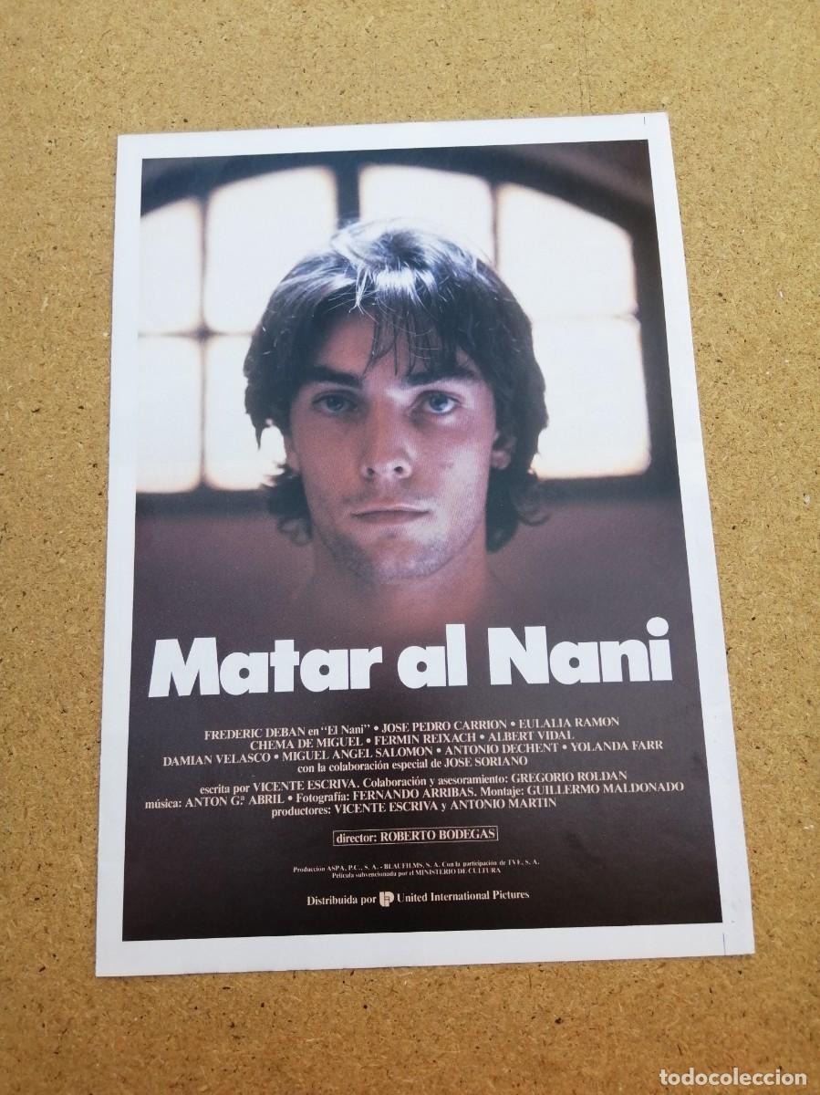 Cine: GUIA CINEMATOGRAFICA. MATAR AL NANI (ROBERTO BODEGAS)