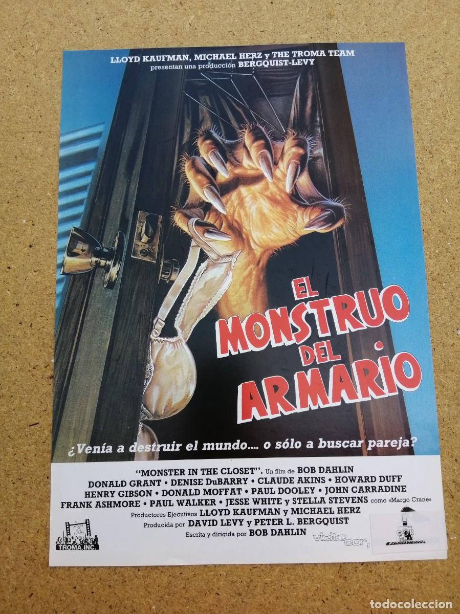Cine: GUIA CINEMATOGRAFICA. EL MONSTRUO DEL ARMARIO (STELLA STEVENS - JOHN CARRADINE)