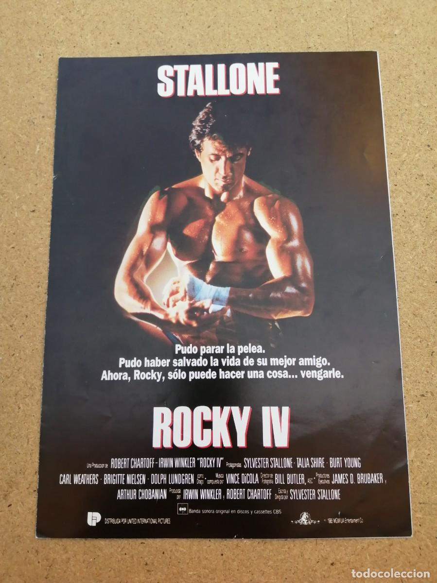 Cine: GUIA CINEMATOGRAFICA. ROCKY IV (SYLVESTER STALLONE)