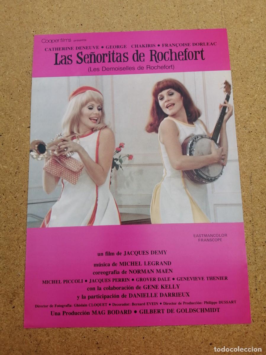 Cine: GUIA CINEMATOGRAFICA. LAS SE&Ntilde;ORITAS DE ROCHEFORT (CATHERINE DENEUVE - FRAN&Ccedil;OISE DORLEAC - GENE KELLY