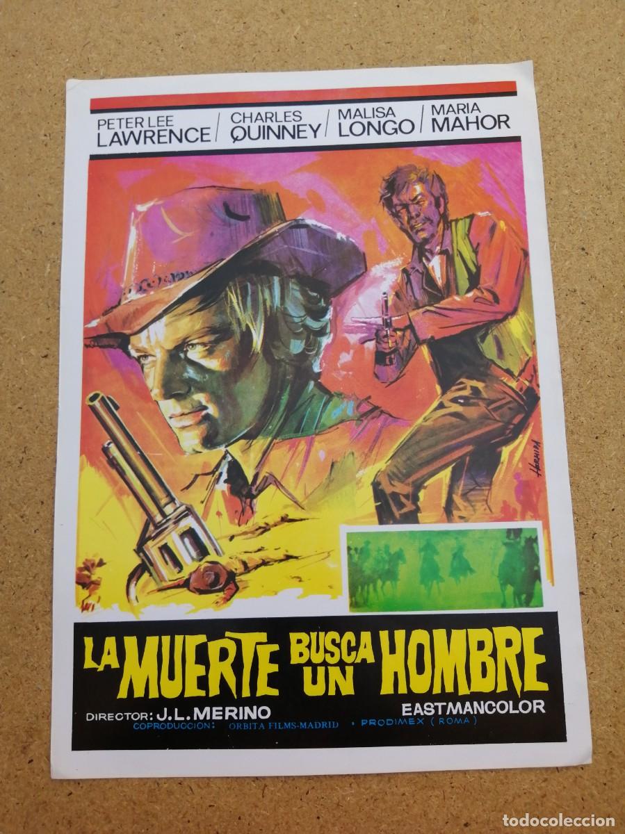 Cine: GUIA CINEMATOGRAFICA. LA MUERTE BUSCA UN HOMBRE (PETER LEE LAWRENCE - MALISA LONGO)