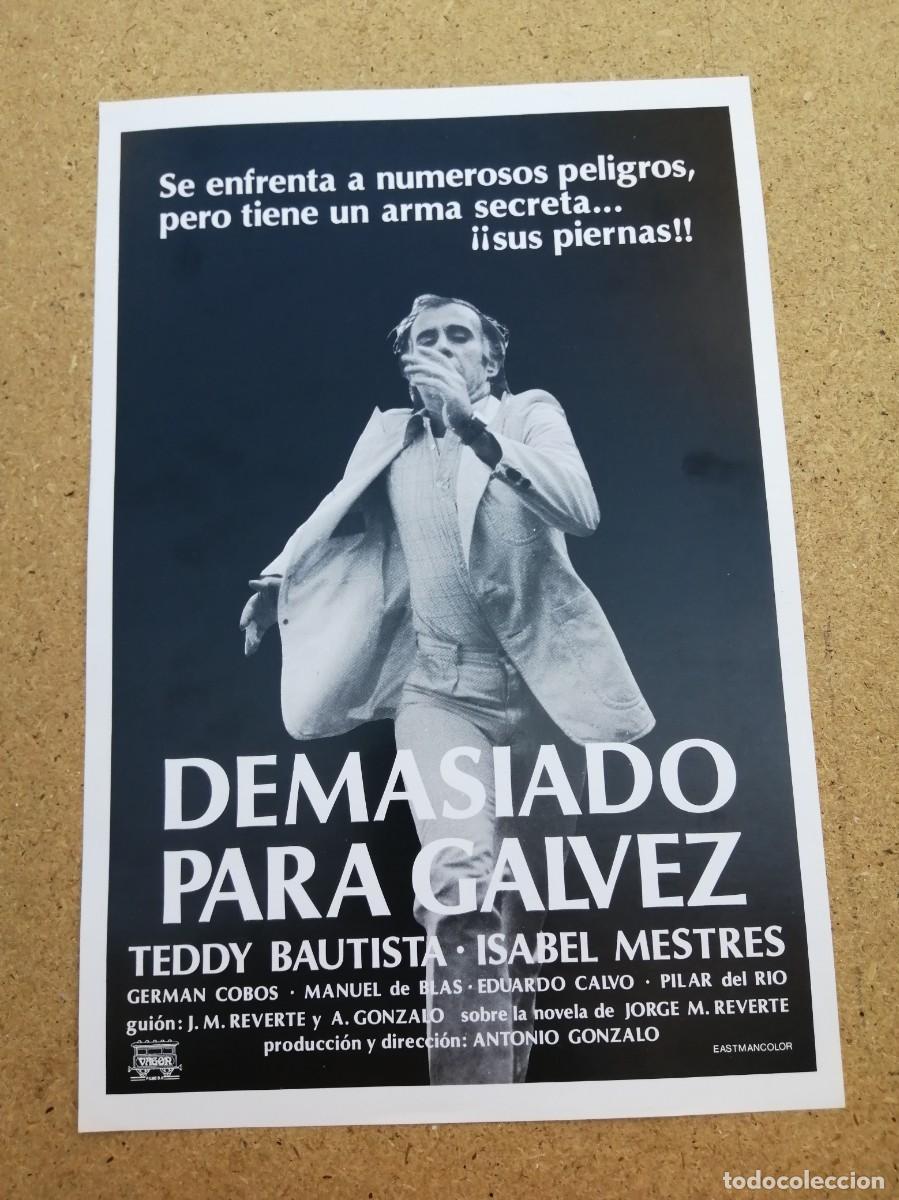 Cine: GUIA CINEMATOGRAFICA. DEMASIADO PARA GALVEZ (TEDDY BAUTISTA)