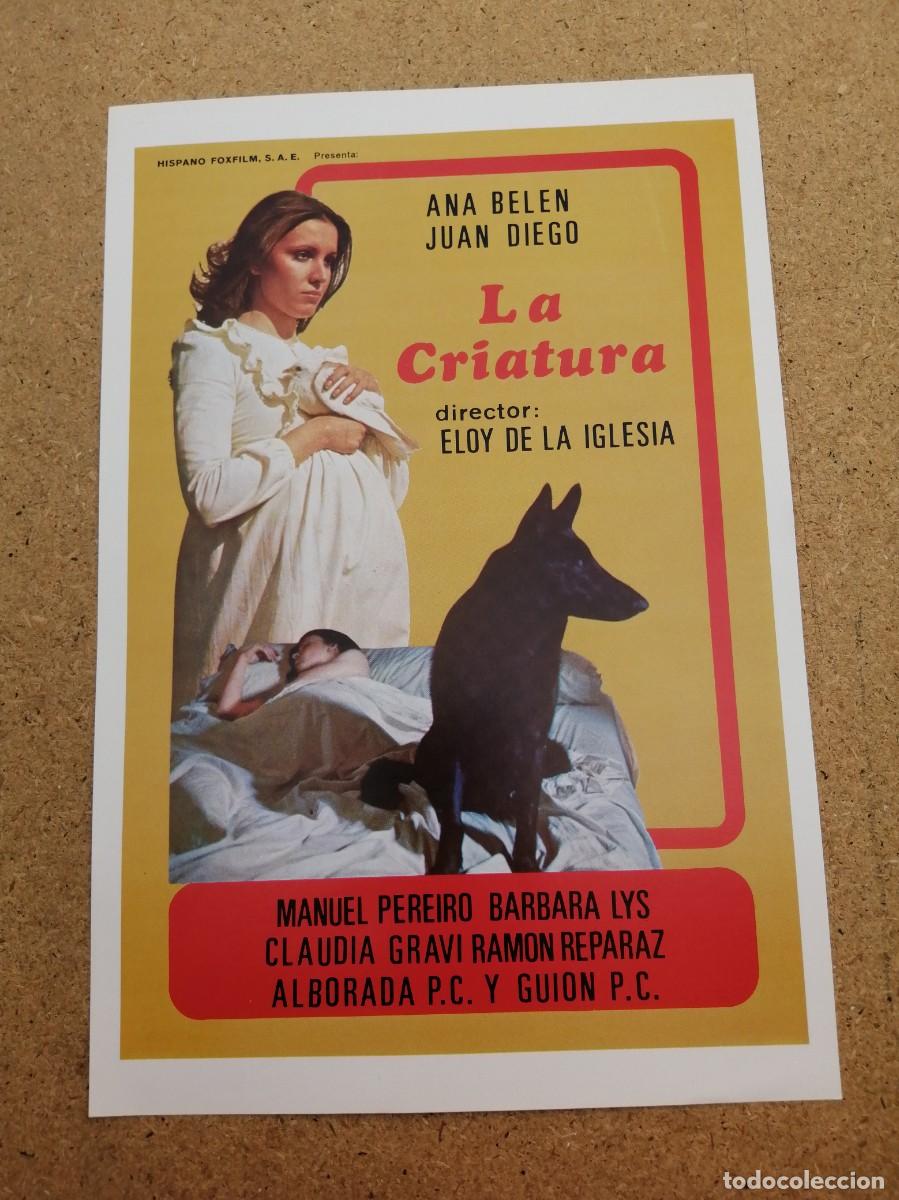 Cin&eacute;ma: GUIA CINEMATOGRAFICA. LA CRIATURA (ANA BELEN - JUAN DIEGO)