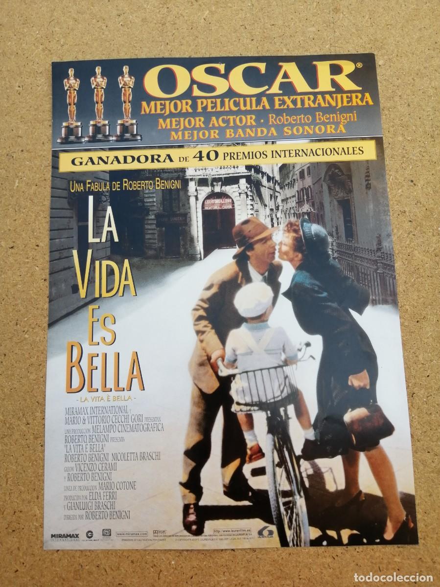 Cine: GUIA CINEMATOGRAFICA. LA VIDA ES BELLA (ROBERTO BENIGNI - MARISA PAREDES - HORST BUCHHOLZ)