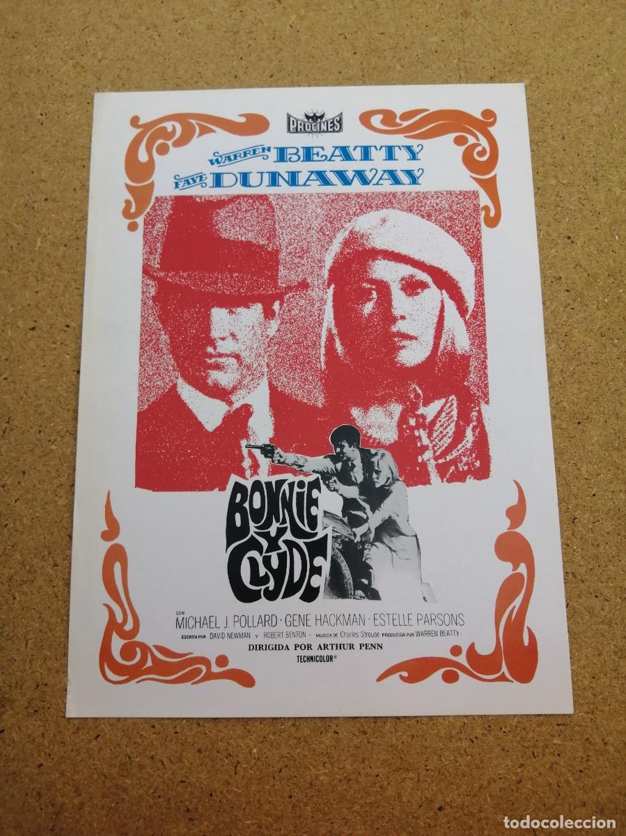 Cine: GUIA CINEMATOGRAFICA. BONNIE Y CLYDE (WARREN BEATTY - FAYE DUNAWAY - GENE HACKMAN)