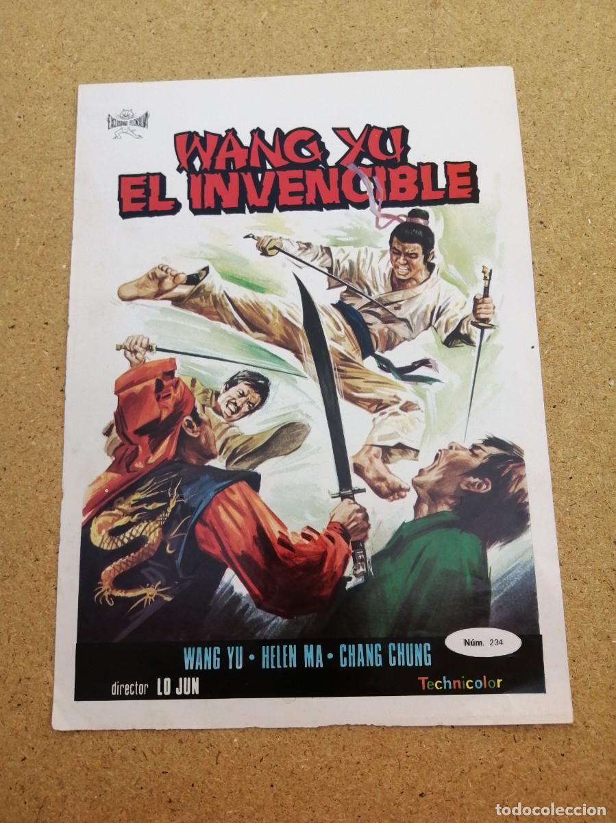 Cine: GUIA CINEMATOGRAFICA. WANG YU EL INVENCIBLE
