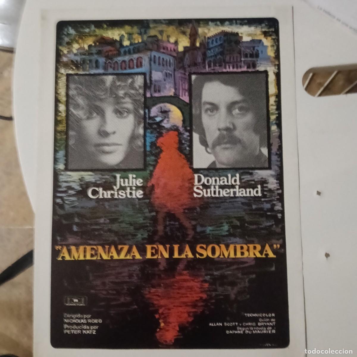 Cine: AMENAZA EN LA SOMBRA - NICHOLAS ROEG - DOBLE A COLOR