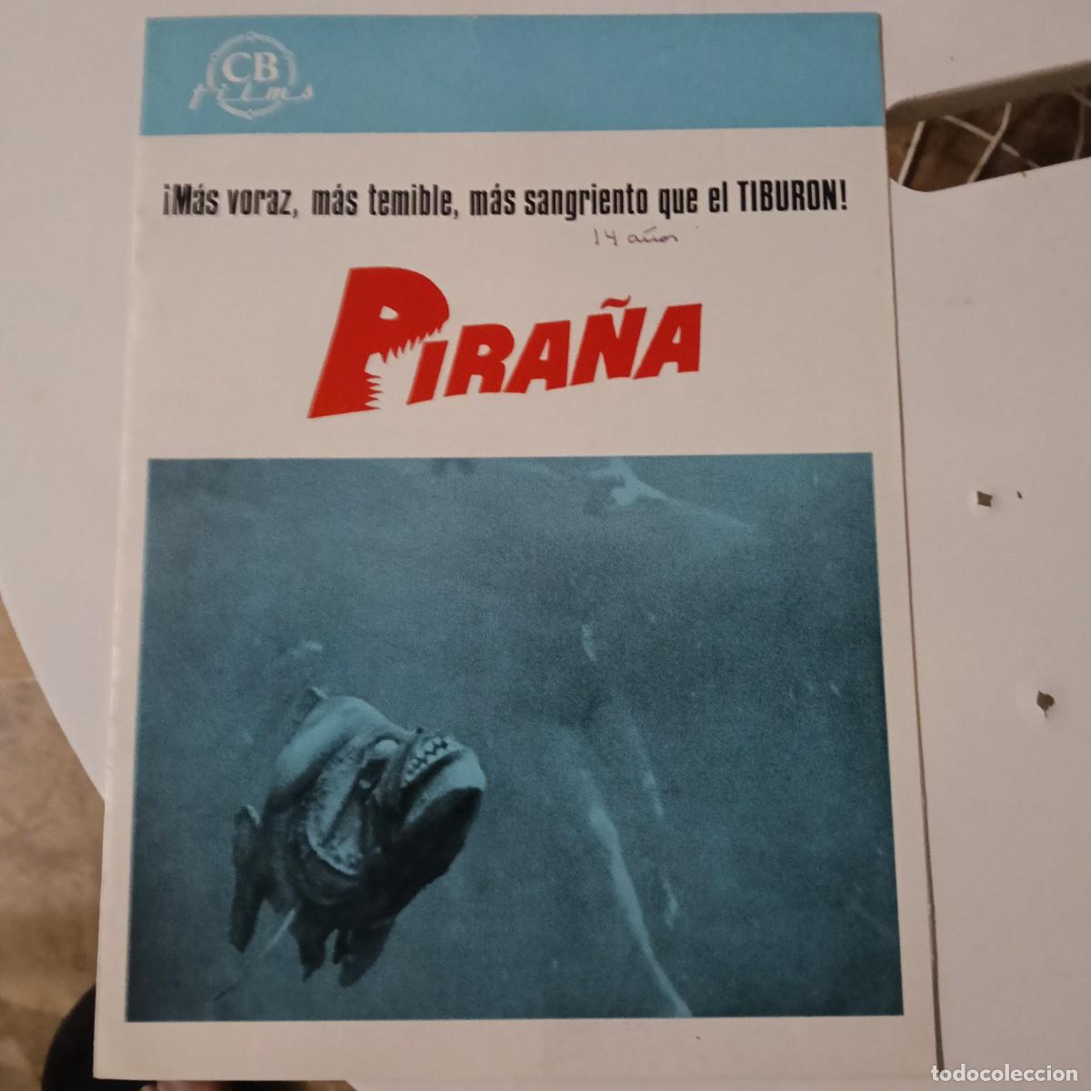Cine: PIRA&Ntilde;A - JOE DANTE - CB REVISTA DE VIDEOCLUB 8 PAG.