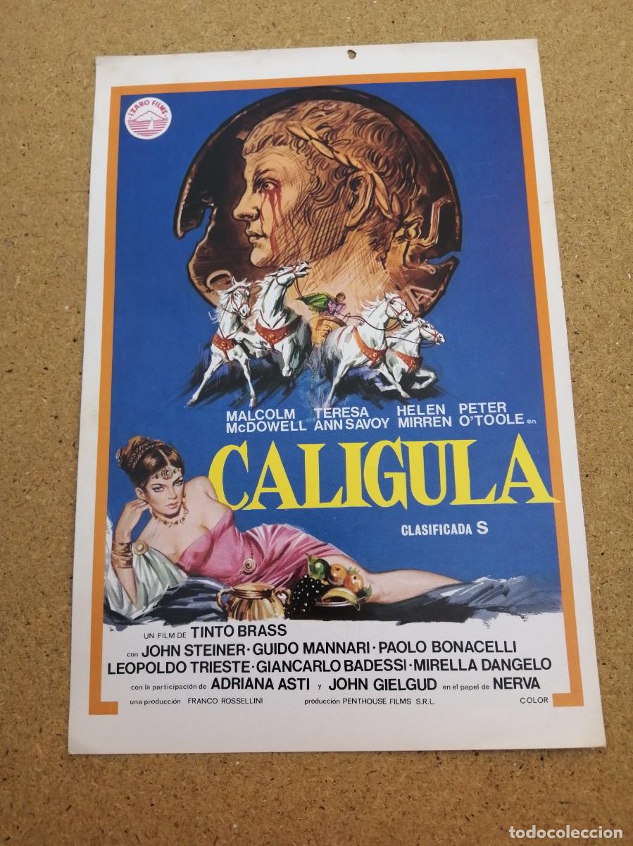 Cine: GUIA CINEMATOGRAFICA. CALIGULA (MALCOLM McDOWELL - HELEN MIRREN - PETER O' TOOLE)