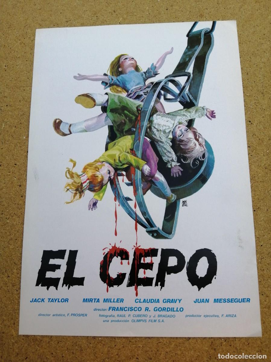 Cine: GUIA CINEMATOGRAFICA. EL CEPO (JACK TAYLOR - CLAUDIA GRAVY)