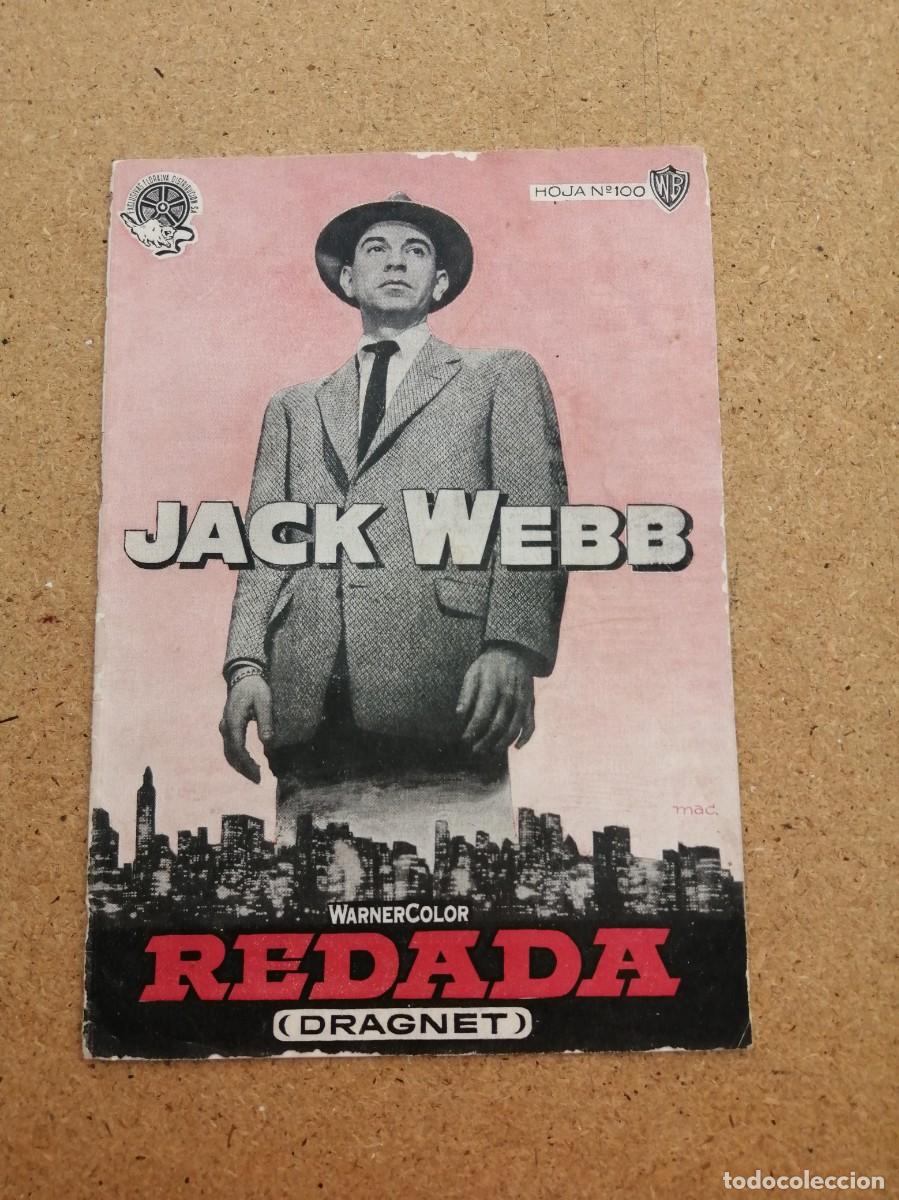 Cine: GUIA CINEMATOGRAFICA. REDADA (JACK WEBB)