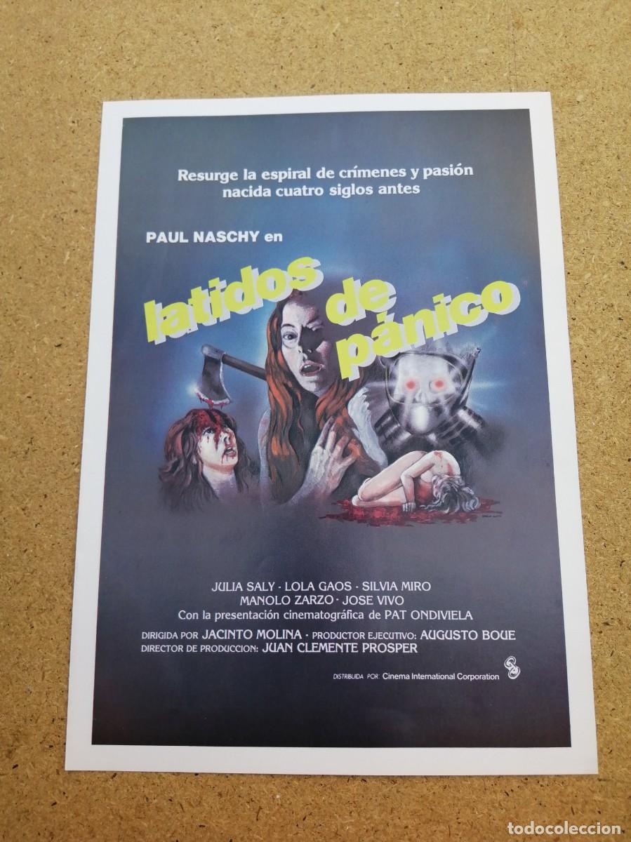 Cine: GUIA CINEMATOGRAFICA. LATIDOS DE PANICO (PAUL NASCHY)