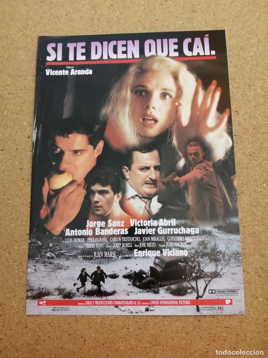 Cine: GUIA CINEMATOGRAFICA. SI TE DICEN QUE CAI (VICTORIA ABRIL)