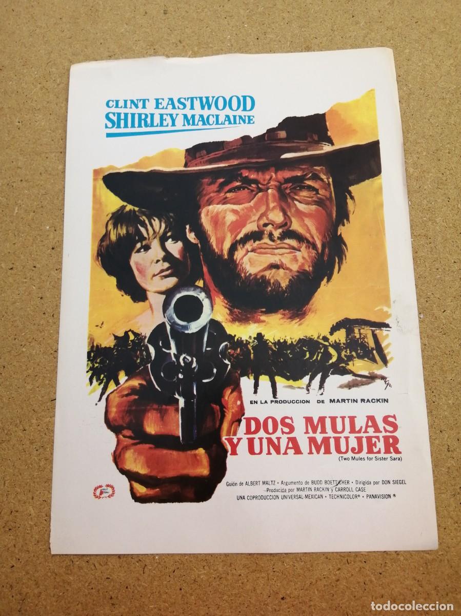 Cine: GUIA CINEMATOGRAFICA. DOS MULAS Y UNA MUJER (CLINT EASTWOOD - SHIRLEY MacLAINE)