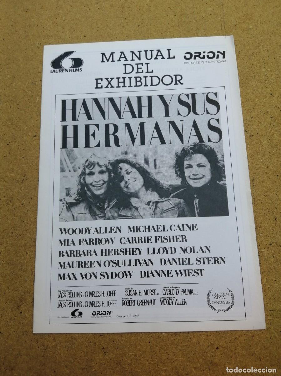Cine: GUIA CINEMATOGRAFICA. HANNAH Y SUS HERMANAS (WOODY ALLEN)