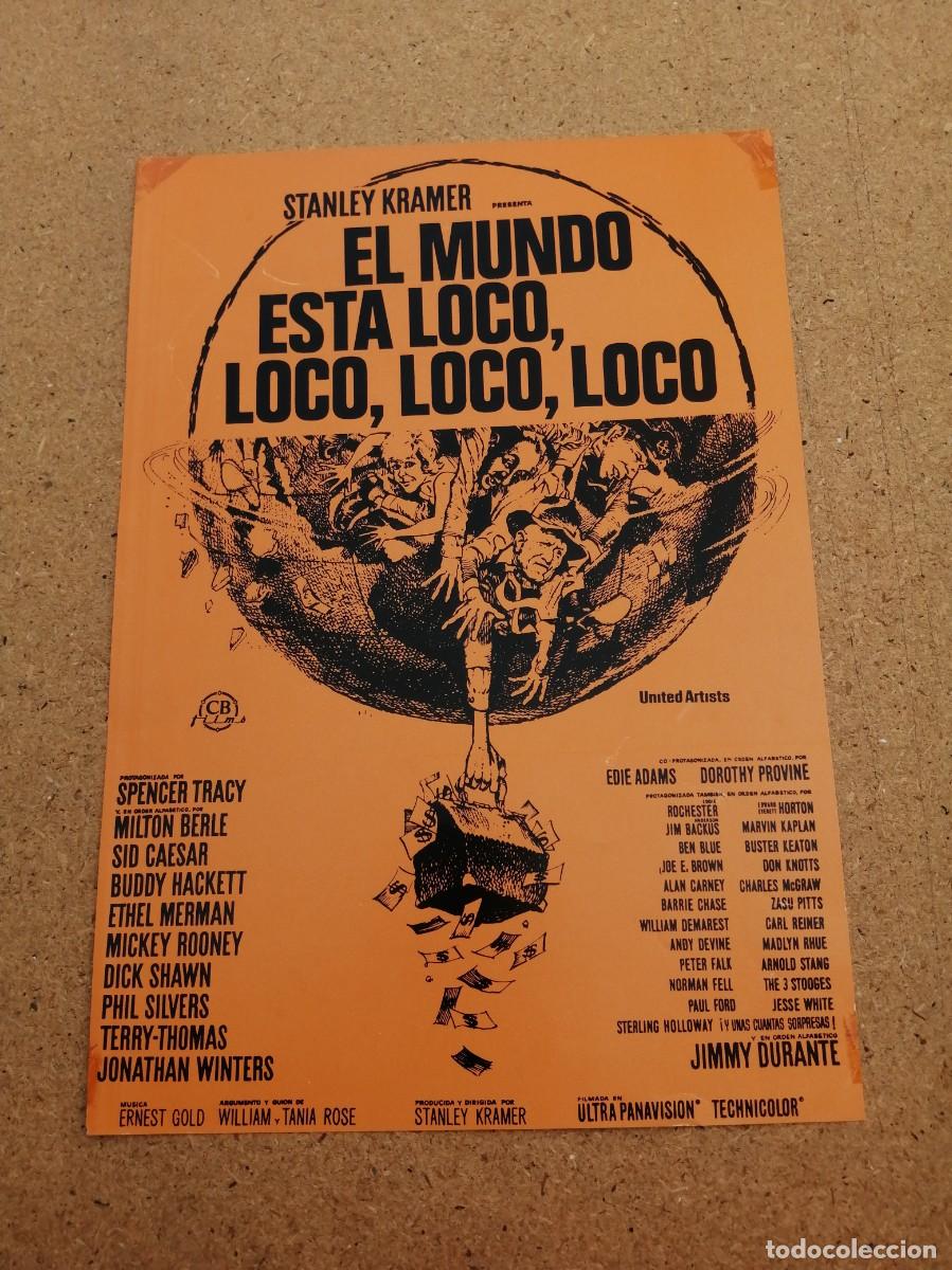 Cine: GUIA CINEMATOGRAFICA. EL MUNDO ESTA LOCO, LOCO, LOCO (SPENCER TRACY - MICKEY ROONEY)