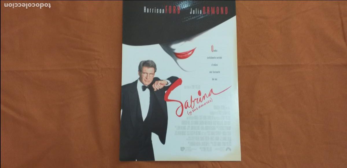 Cine: Guia DOBLE: Sabrina y sus amores. Harrison Ford, Julia Ormond, Greg Kinnear. UIP