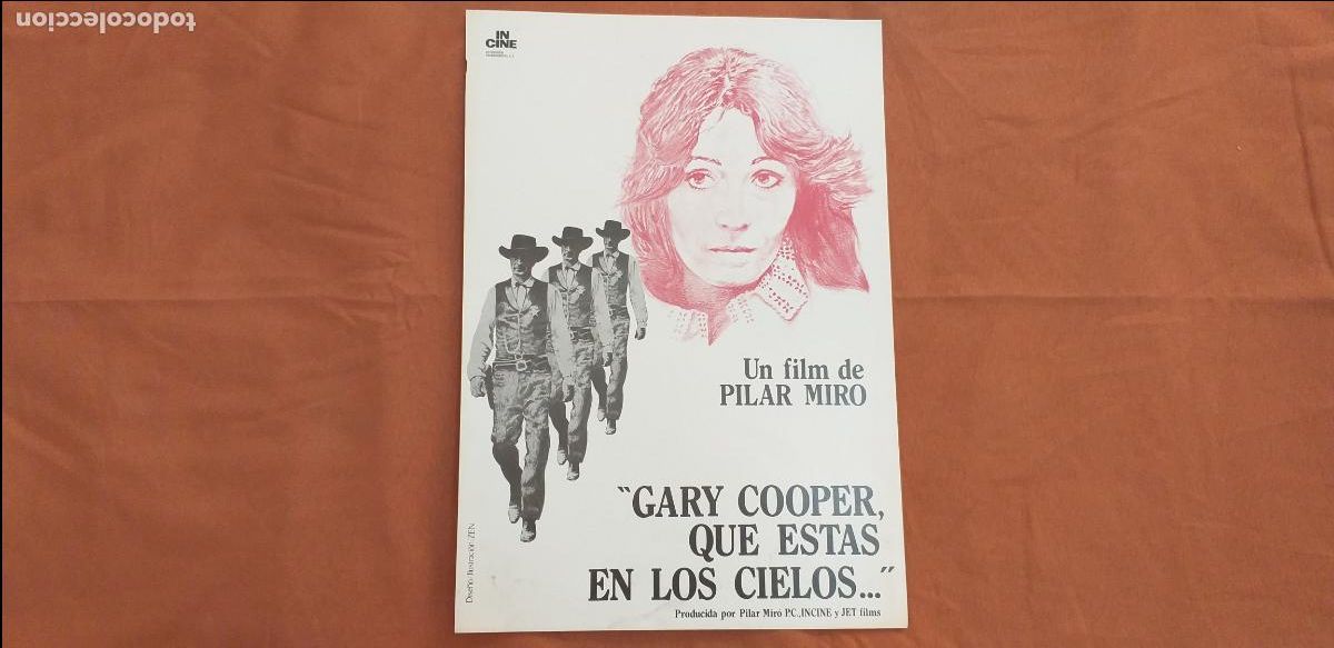 Cine: GUIA Simple: GARY COOPER QUE ESTAS EN LOS CIELOS. PILAR MIRO, Mercedes SAMPIETRO, CARMEN MAURA