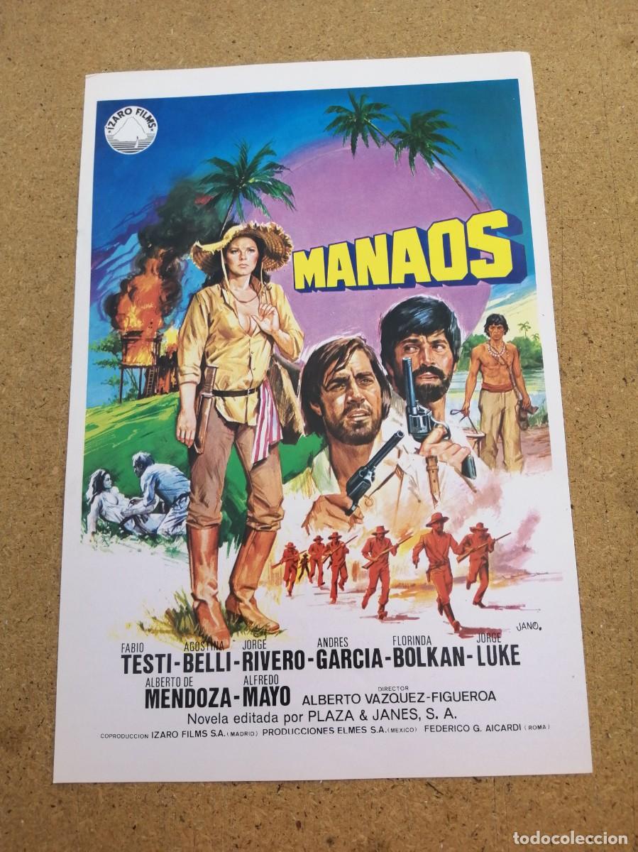 Cine: GUIA CINEMATOGRAFICA. MANAOS (FLORINDA BOLKAN - FABIO TESTI)
