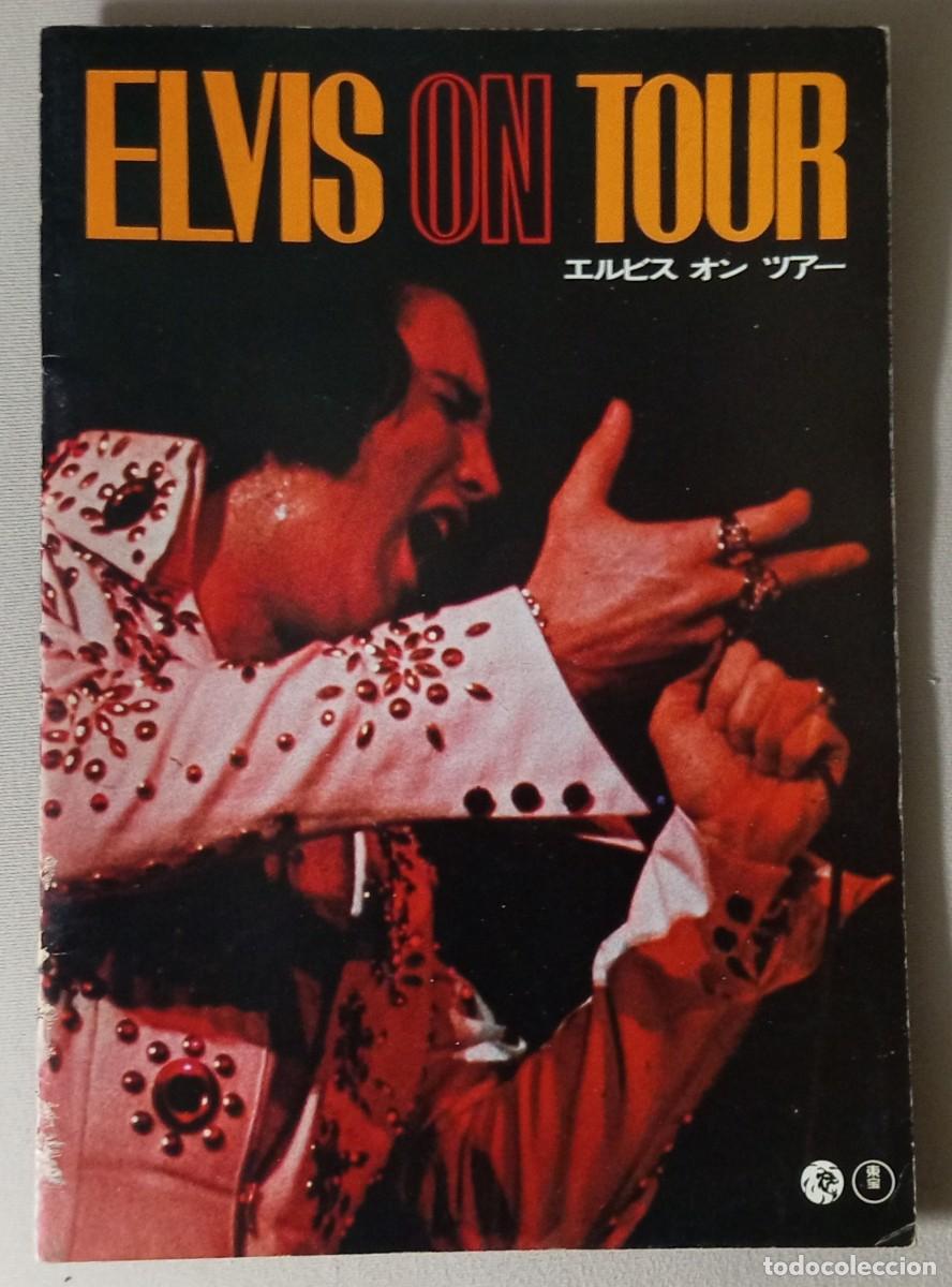 Cine: Gu&iacute;a lujo japonesa, ORIGINAL 1972, pressbook japon&eacute;s ELVIS ON TOUR. Elvis Presley. JAPON, Japan