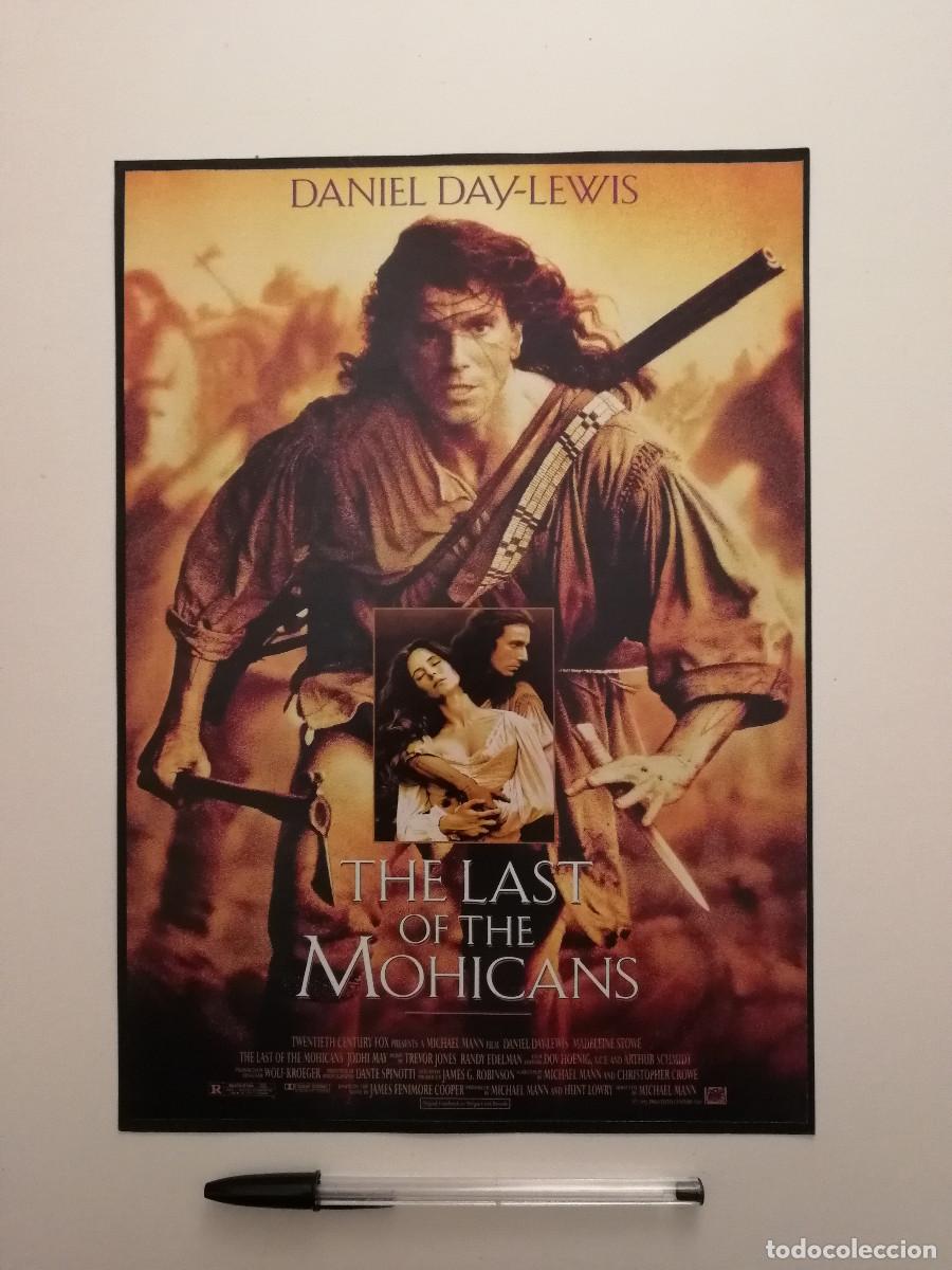 Cine: FICHA COLECCIONABLE -A4- EL ULTIMO MOHICANO - Daniel Day-Lewis