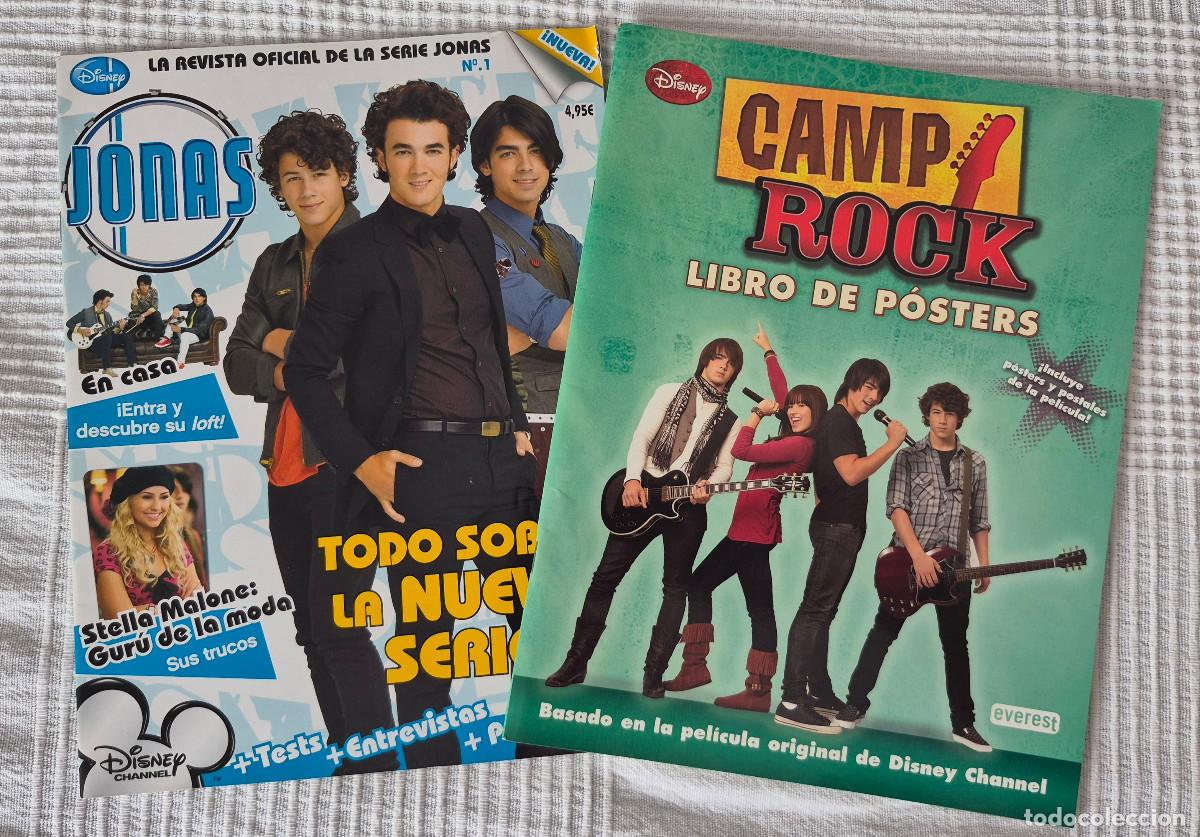 Cine: CAMP ROCK. LIBRO DE POSTERS. JONAS BROTHERS. DISNEY. 2008