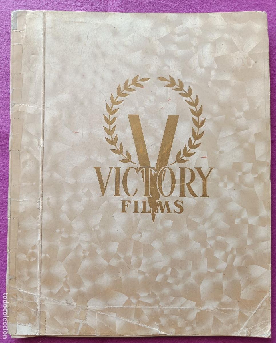 Cinema: GUIA PUBLICITARIA CINE VICTORY FILMS TEMPORADA 1955 1956 G2057
