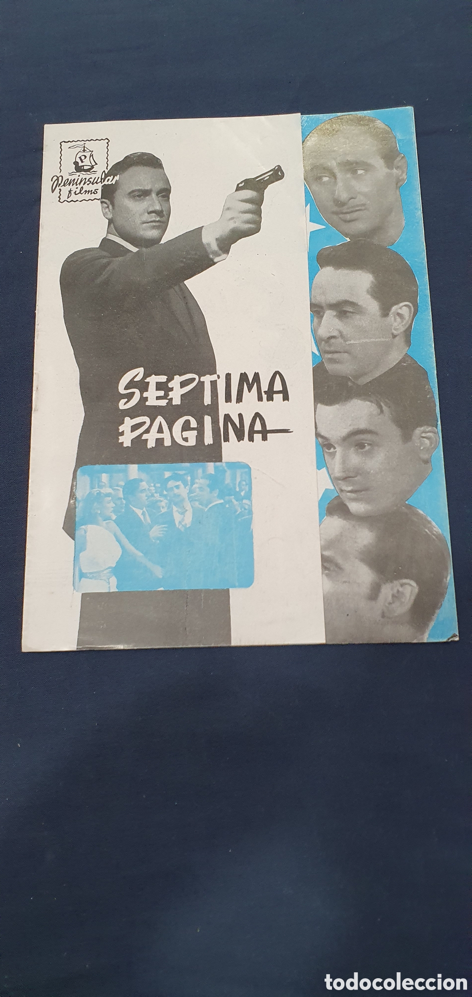 Cin&eacute;ma: Librillo programa guia cine. S&eacute;ptima p&aacute;gina. (L137)