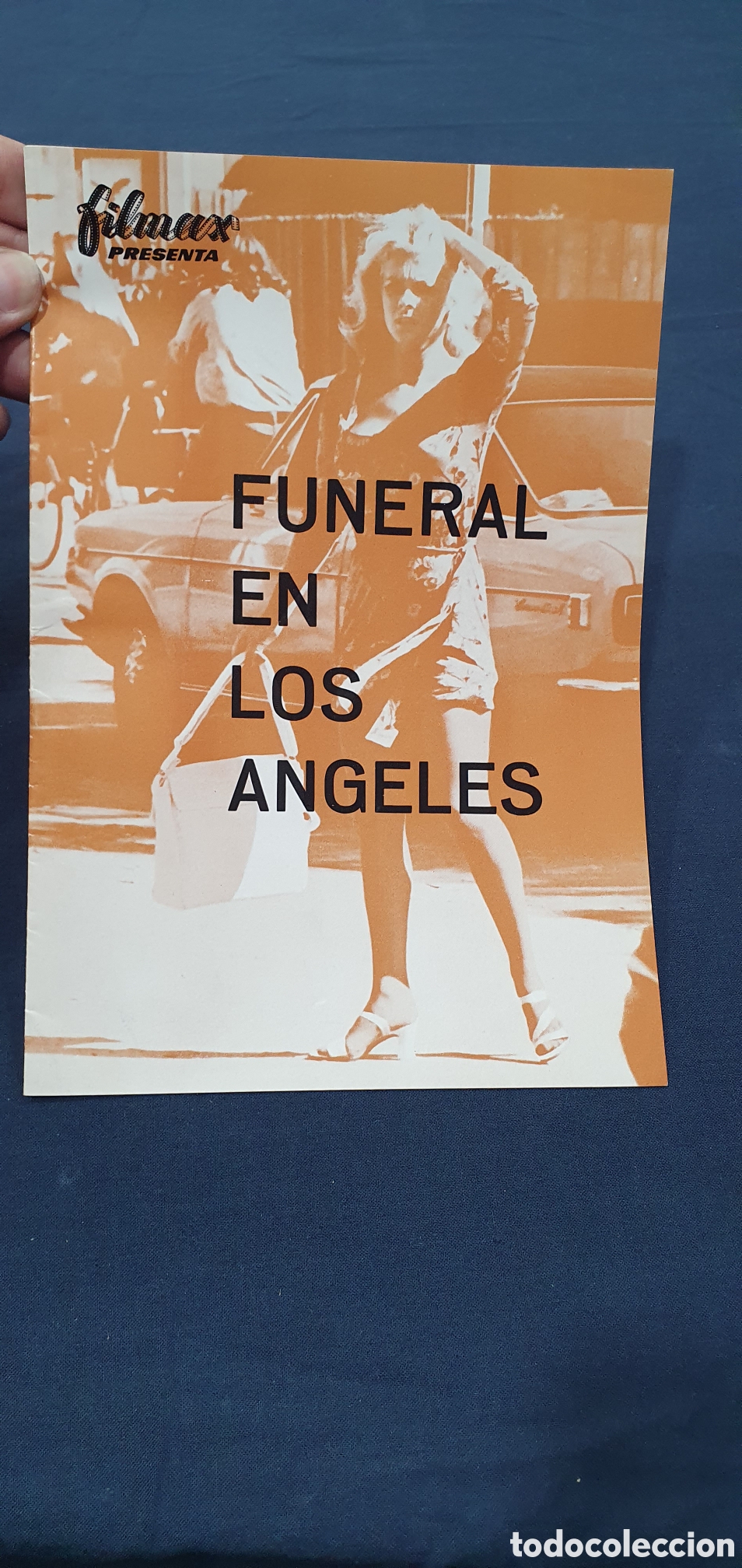 Cinema: Librillo programa guia cine. Funeral en Los &Aacute;ngeles. (L137)