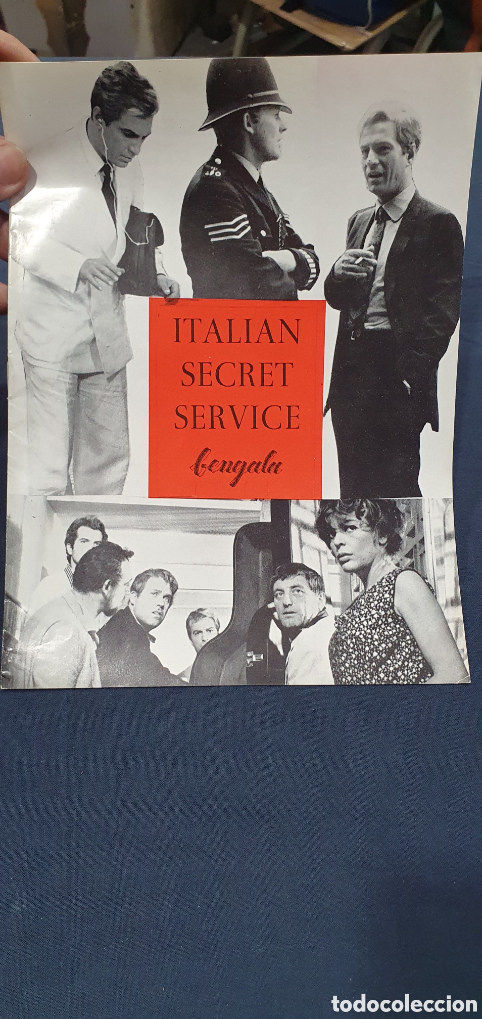 Cinema: Librillo programa guia cine. Italian secret service. (L137)