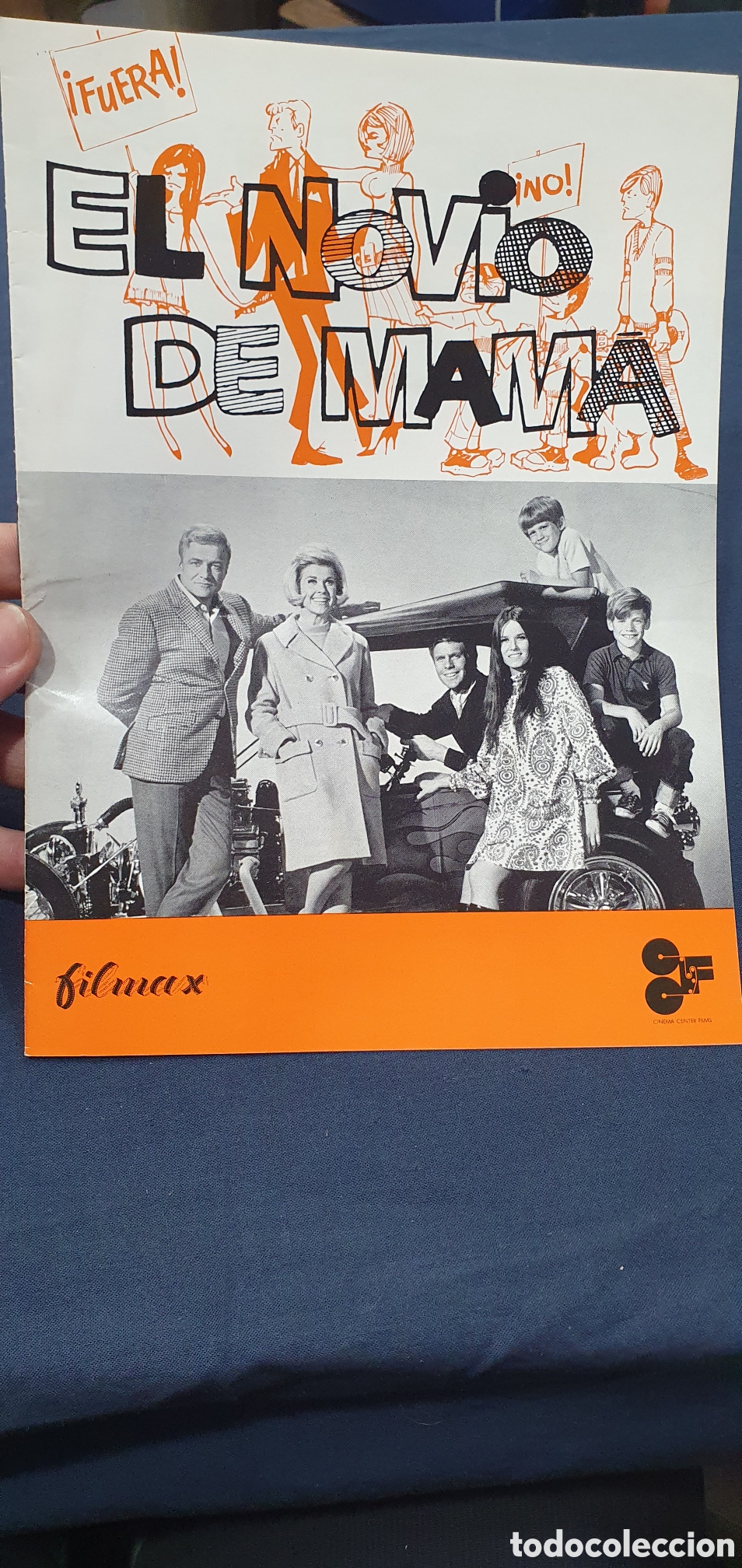 Cin&eacute;ma: Librillo programa guia cine. El novio de mam&aacute;. (L137)