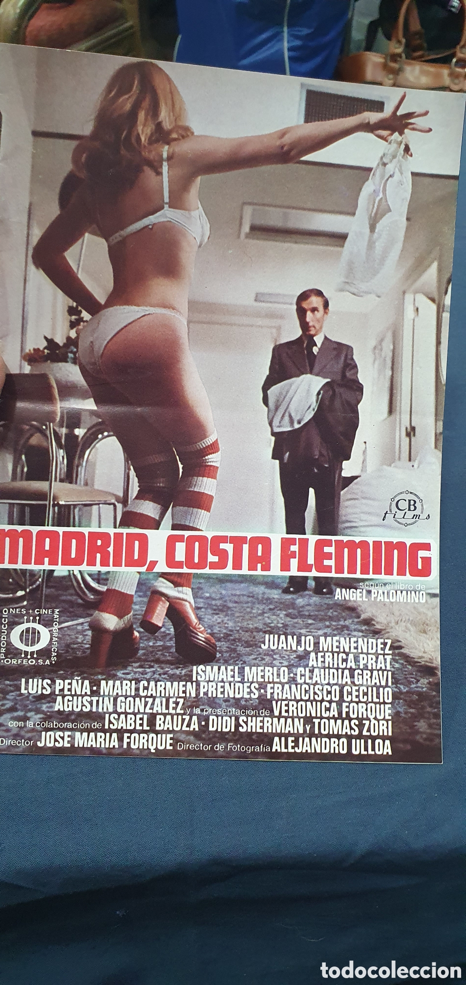 Kino: Librillo programa guia cine. Madrid, Costa Fleming. (L137)