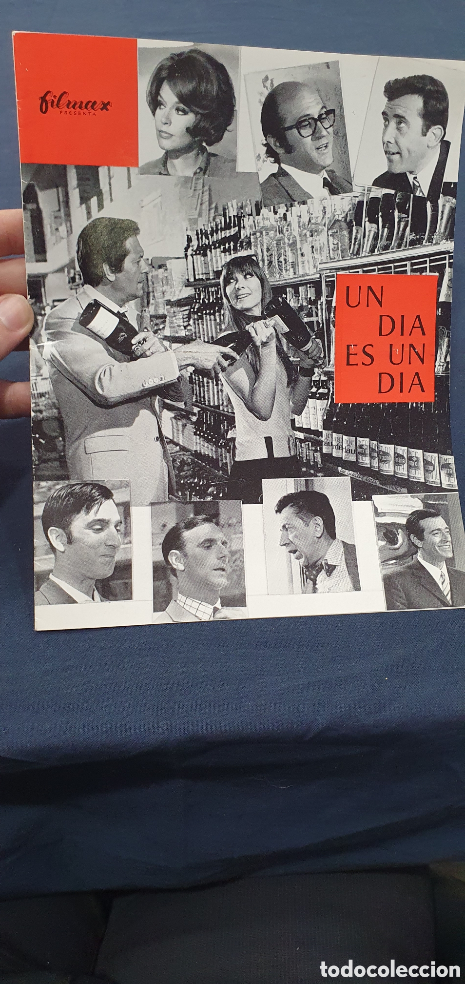 Cinema: Librillo programa guia cine. Un d&iacute;a es un d&iacute;a. (L137)