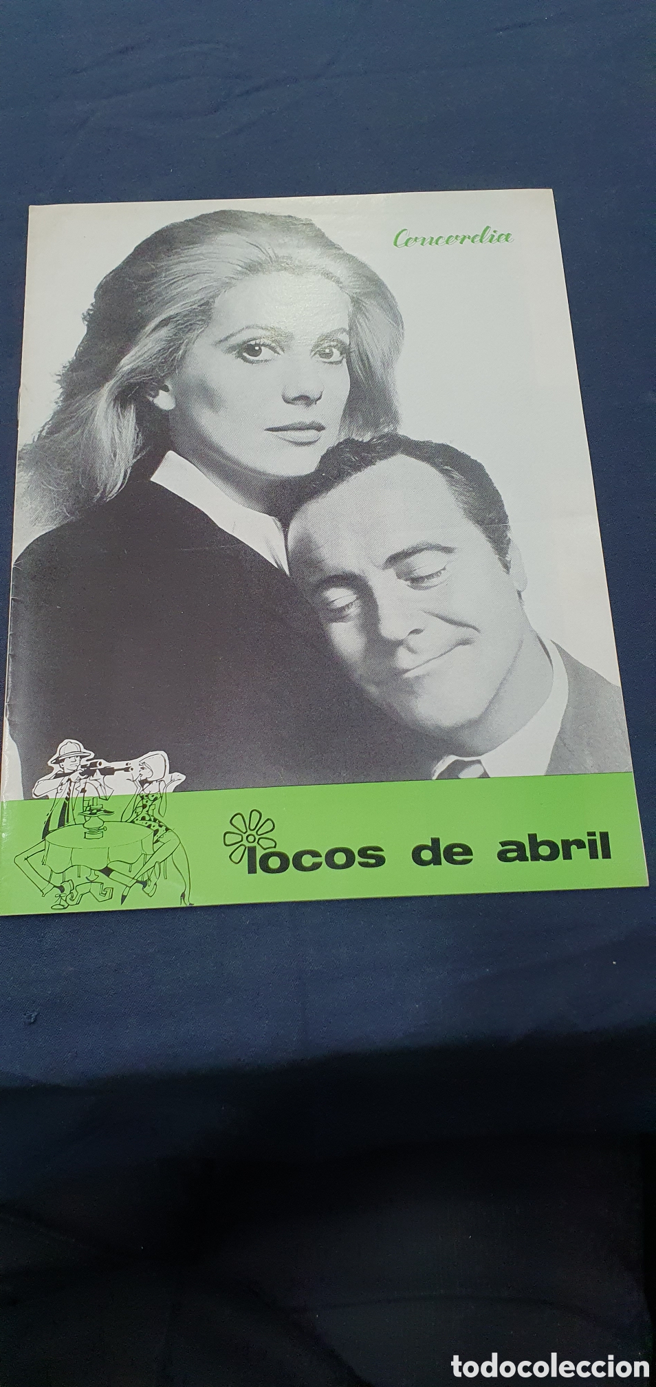 Cin&eacute;ma: Librillo programa guia cine. Locos de Abril. (L137)