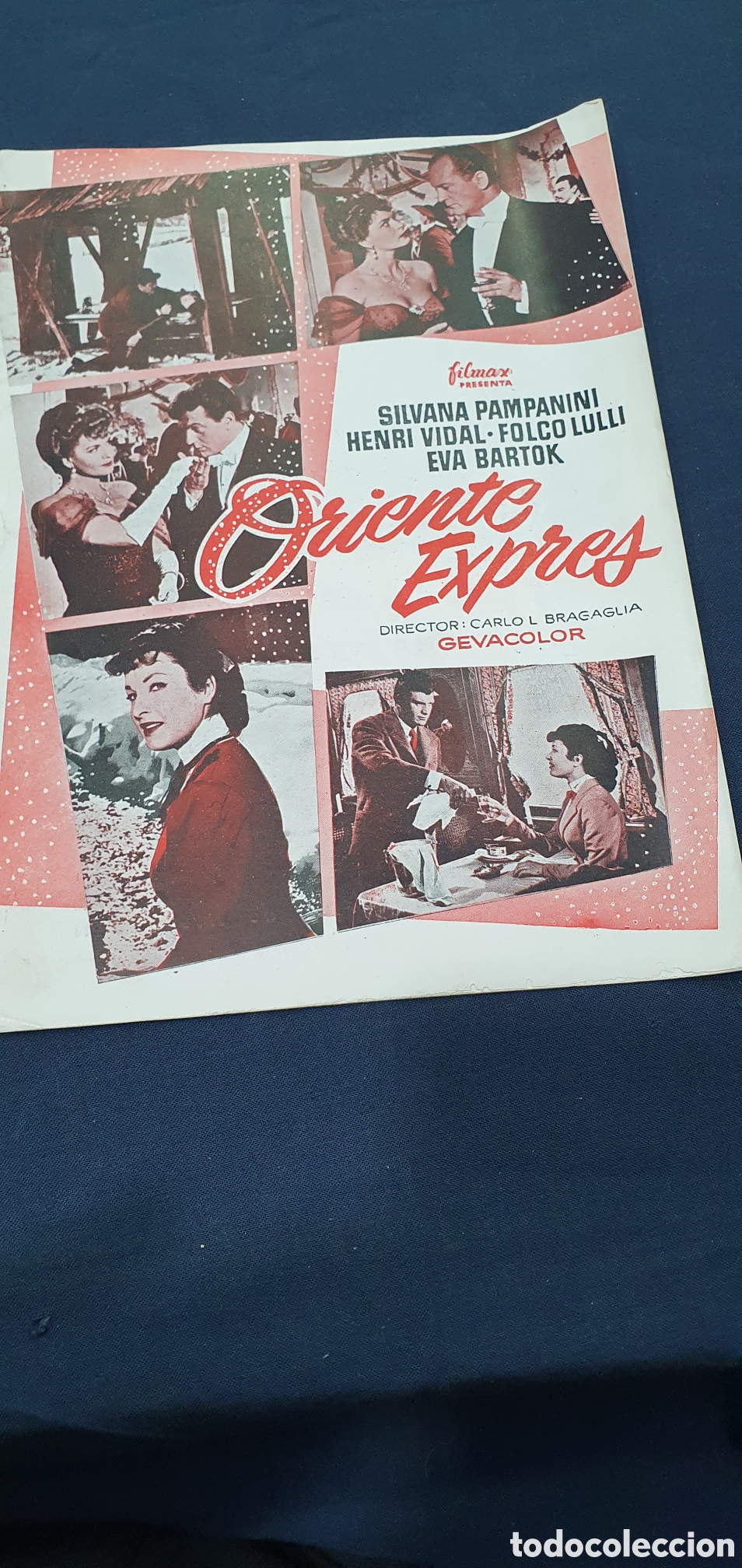 Cinema: Librillo programa guia cine. Oriente Expr&eacute;s. (L137)