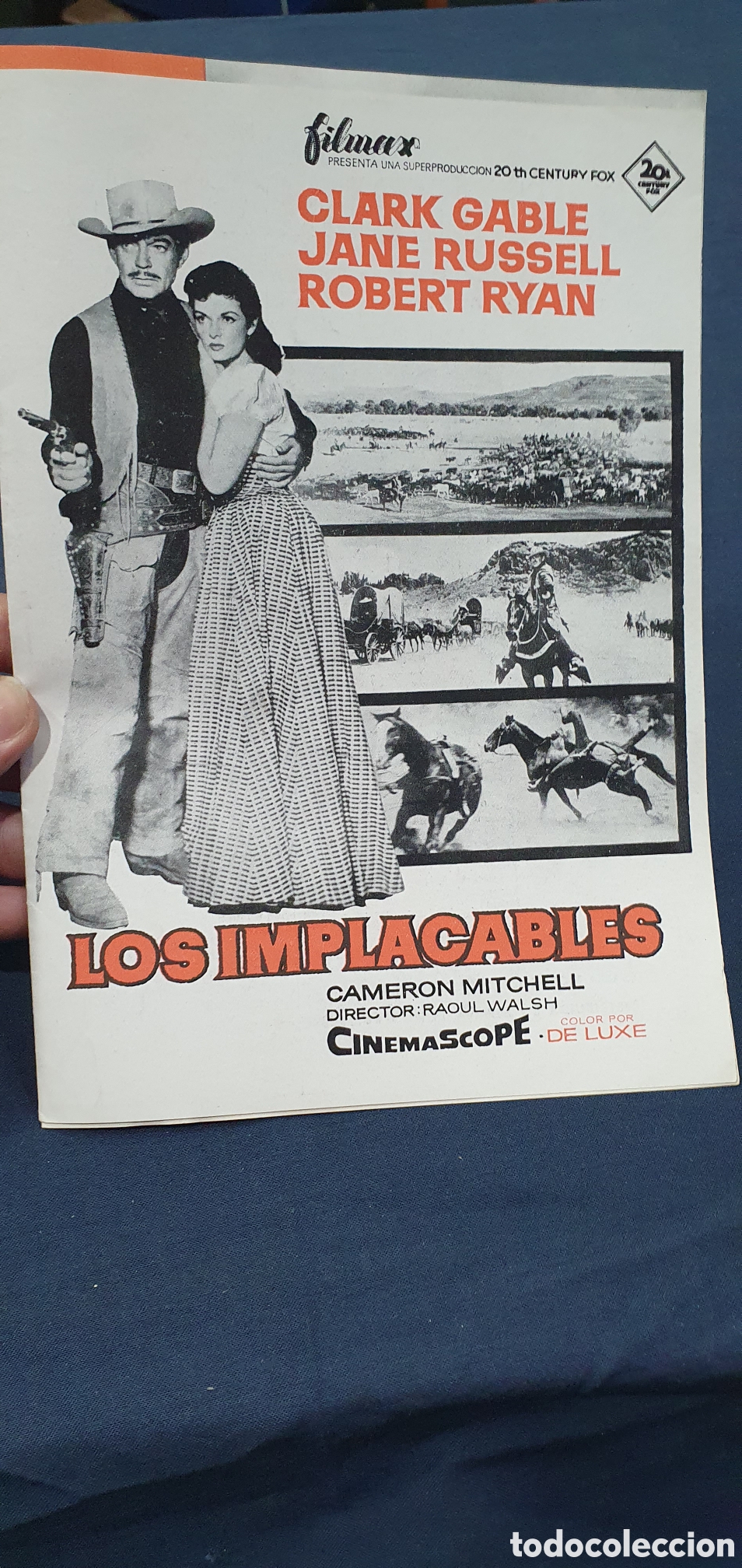 Cine: Librillo programa guia cine. Los implacables. (L137) - Foto 1