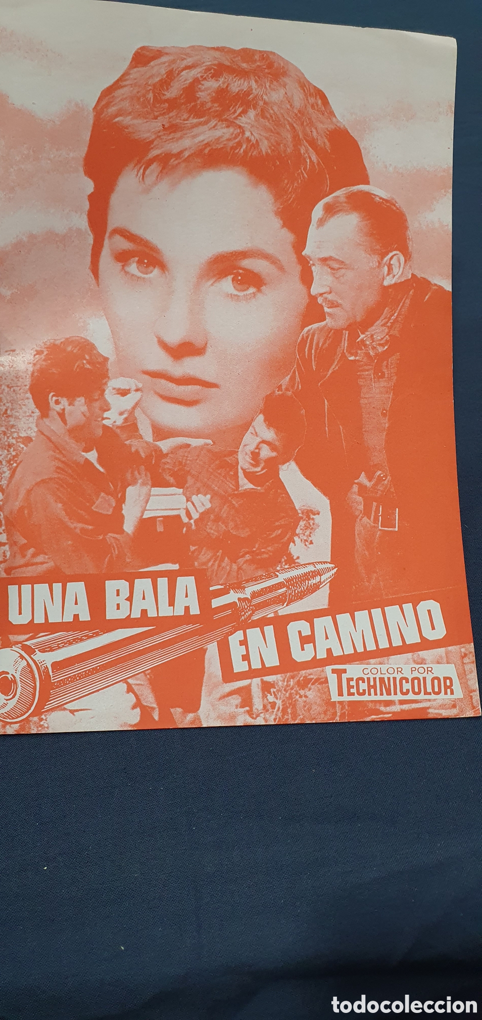 Cinema: Librillo programa guia cine. Una bala en camino. (L137)