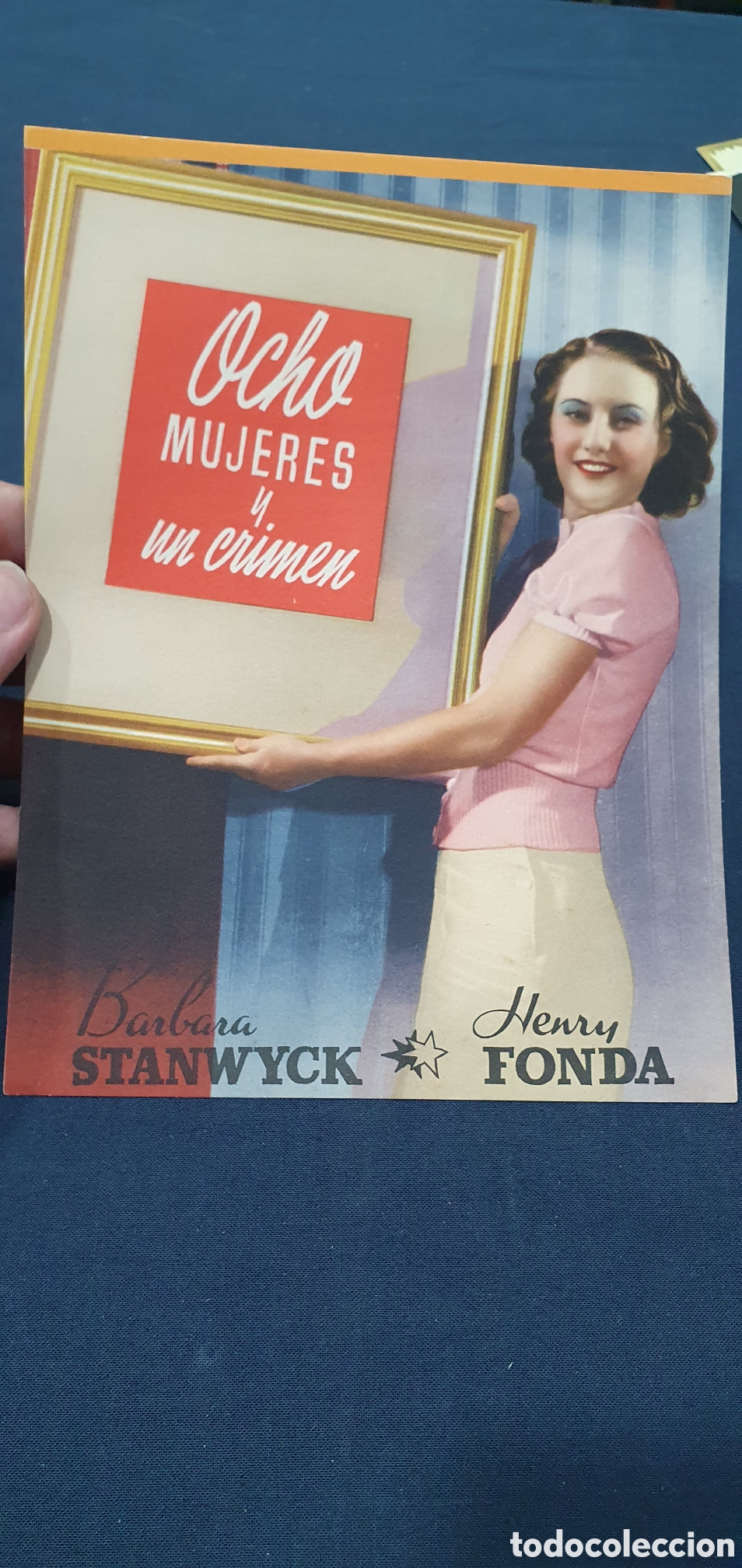 Cine: Programa de mano. Ocho mujeres y un crimen. (L137)