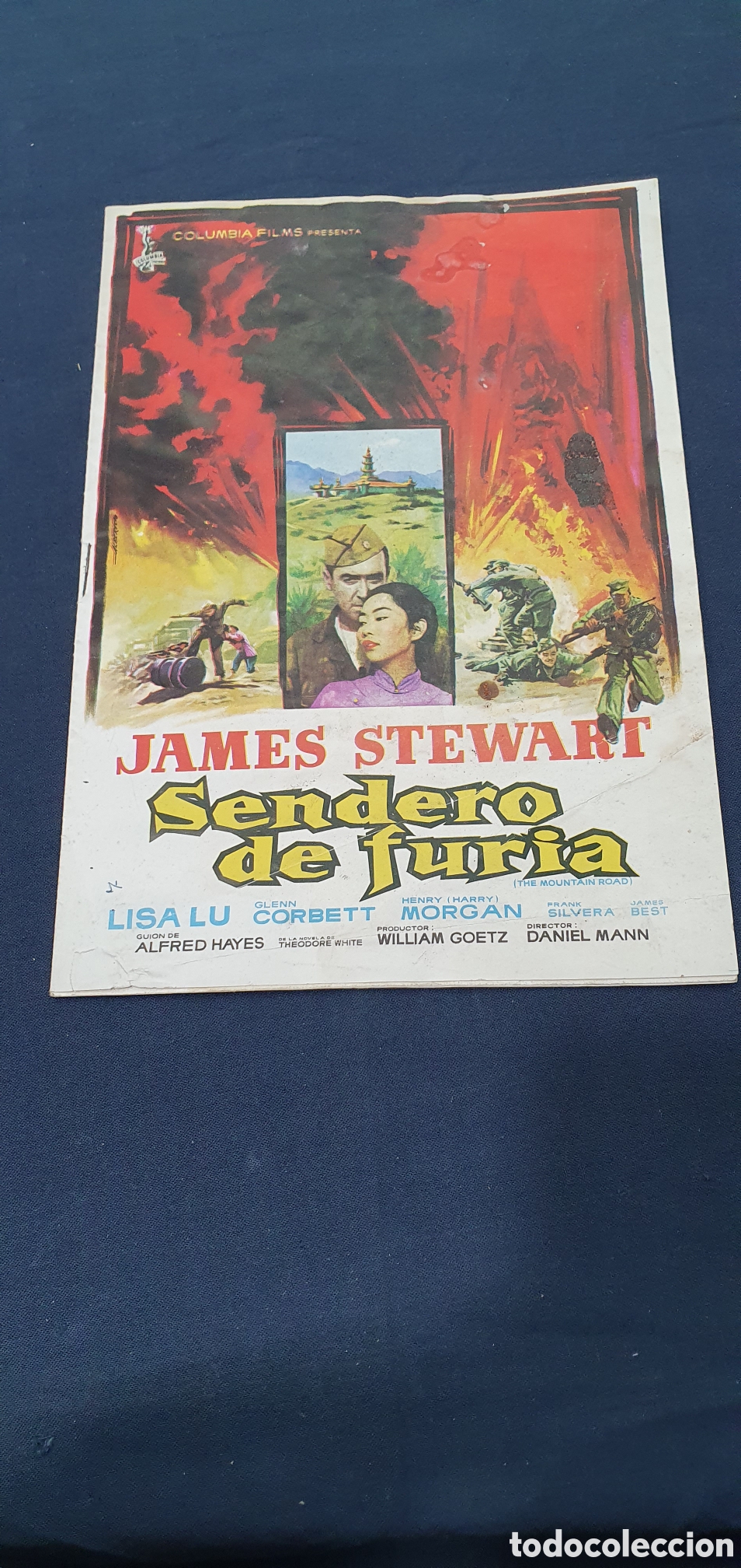 Cine: Librillo programa guia cine. Sendero de fuera. (L137)