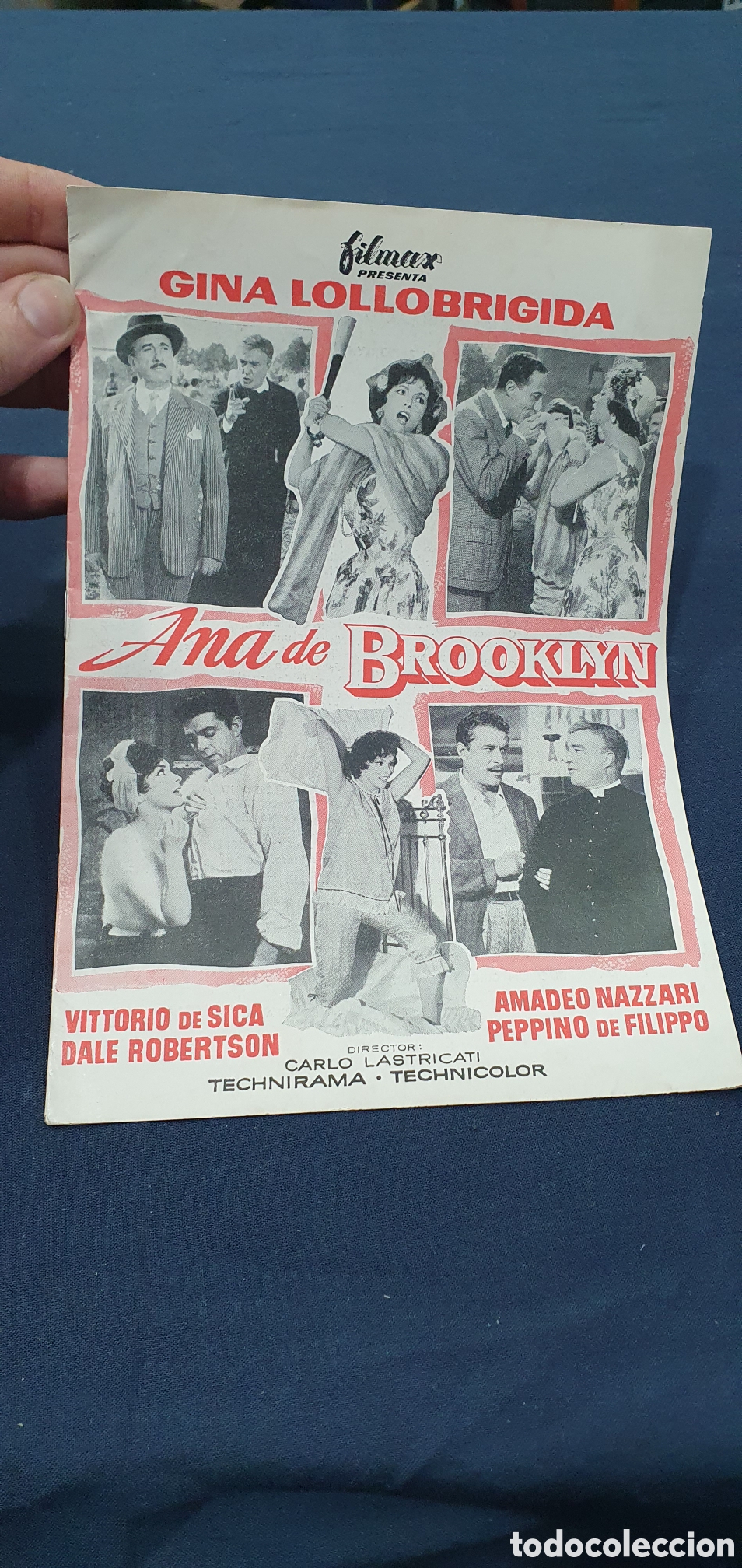 Cinema: Librillo programa guia cine. Ana de Brooklyn. (L137)